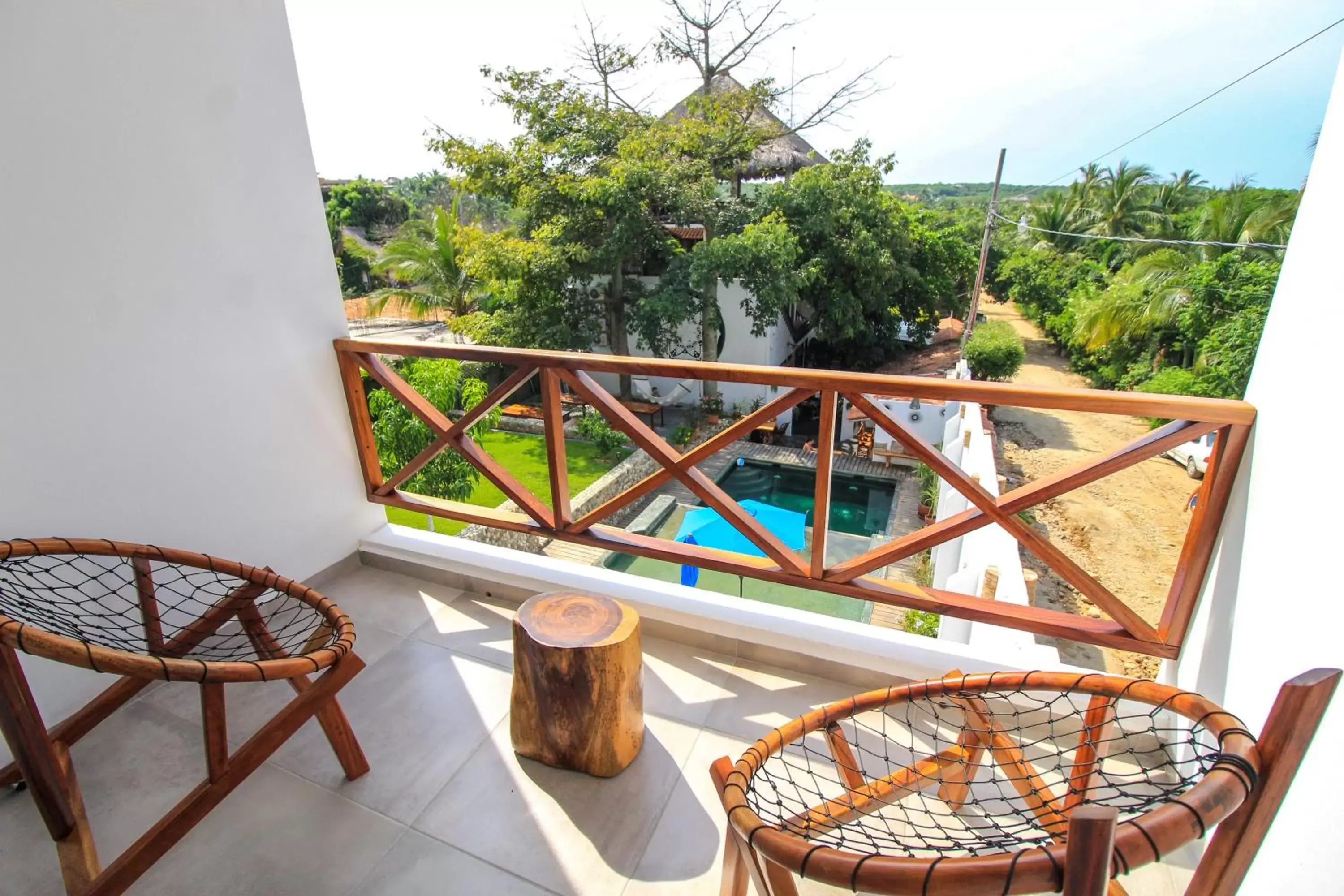 Balcony/Terrace in Casa de Olas Boutique Hotel