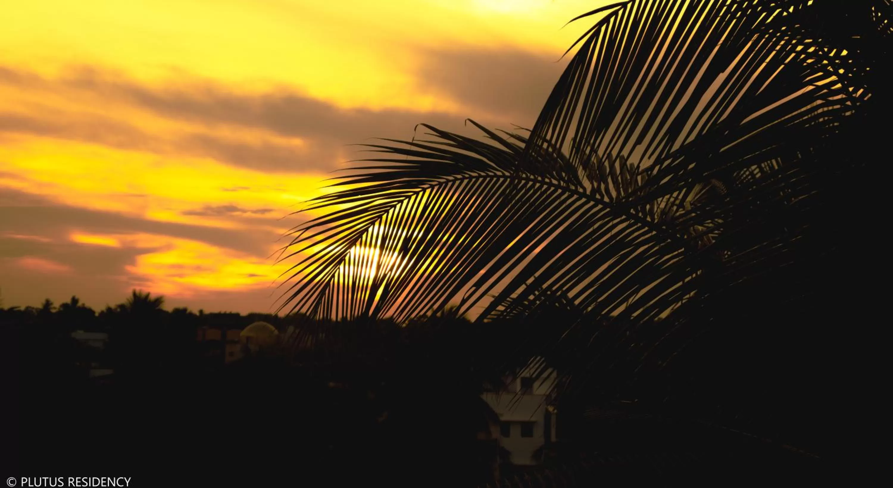 Sunset in PLUTUS RESIDENCY