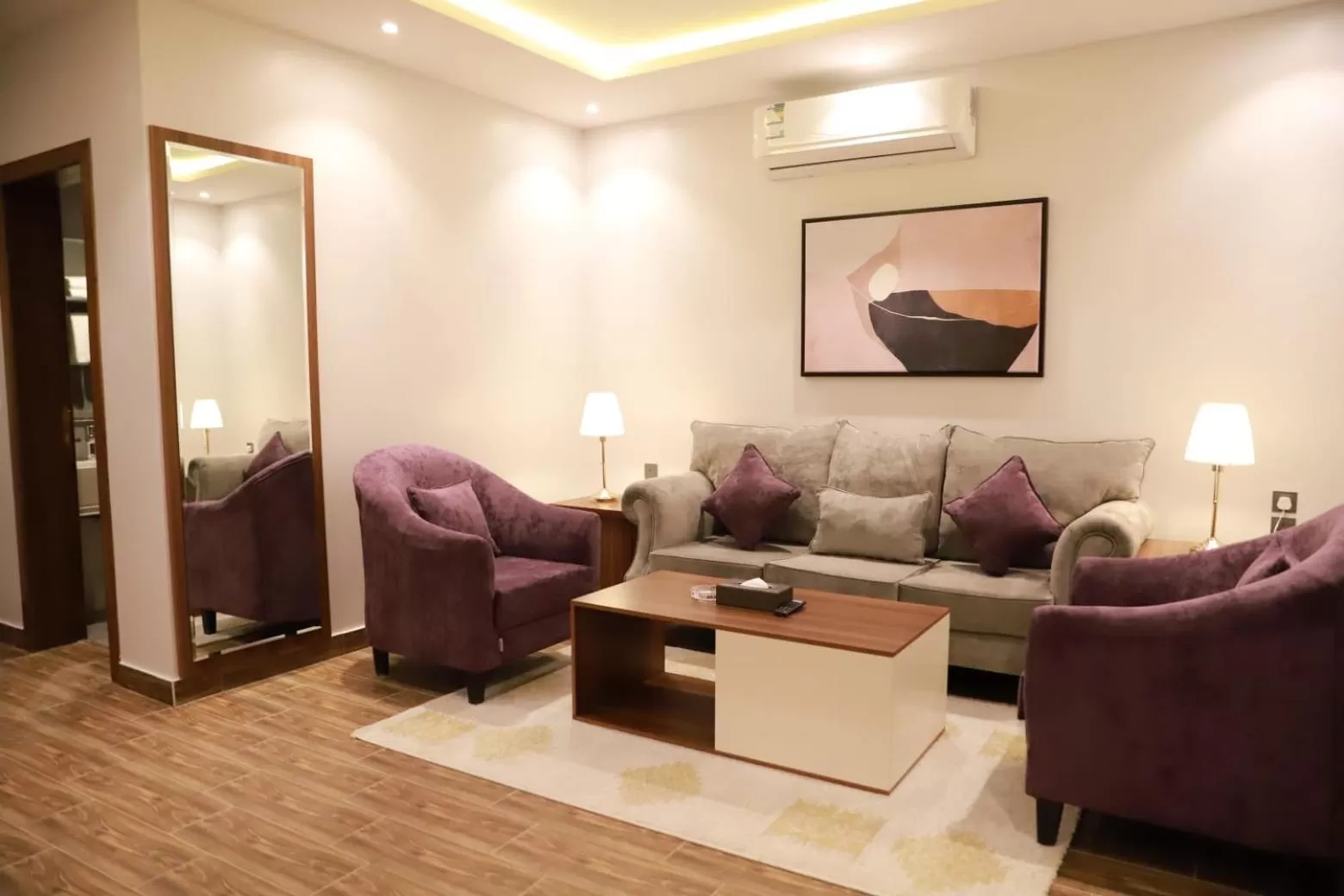 Seating area in Tulip View Hotel