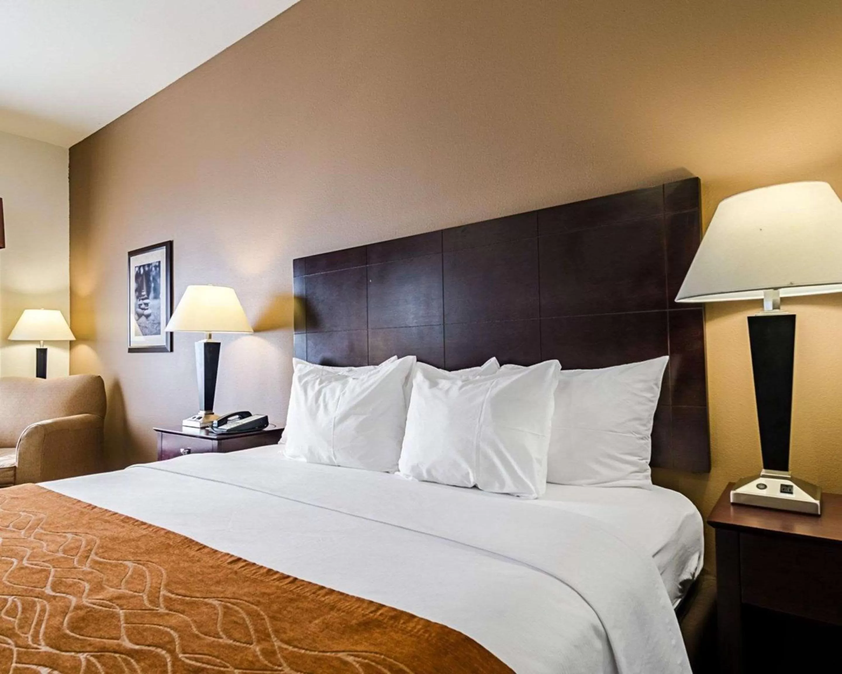 Photo of the whole room, Bed in Comfort Inn & Suites Lawrence - University Area