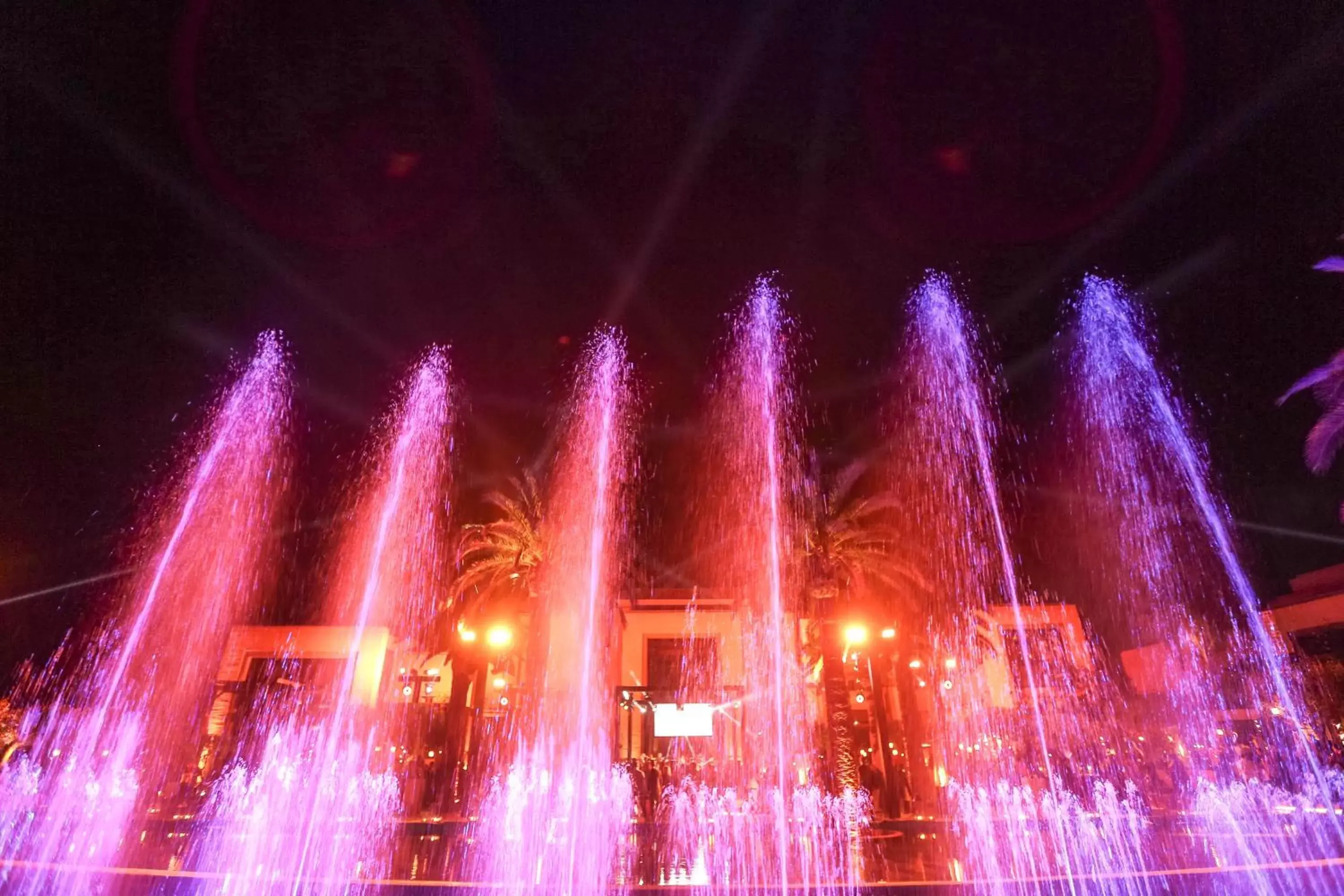 Evening entertainment in Fairmont Royal Palm Marrakech