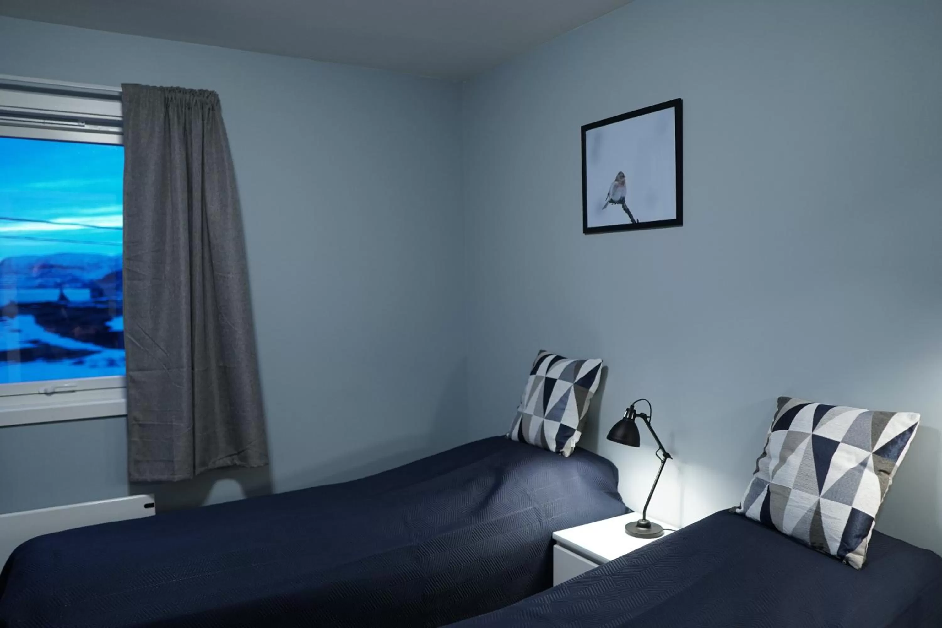 Bedroom, Bed in Jakobselvkaia