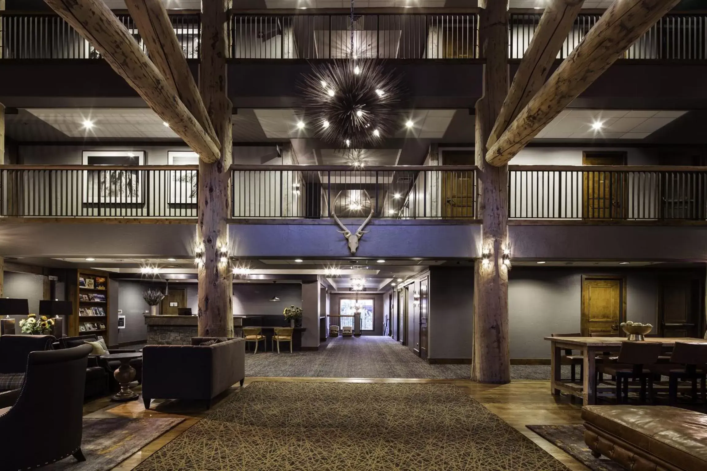 Lobby or reception in Teton Mountain Lodge and Spa, a Noble House Resort