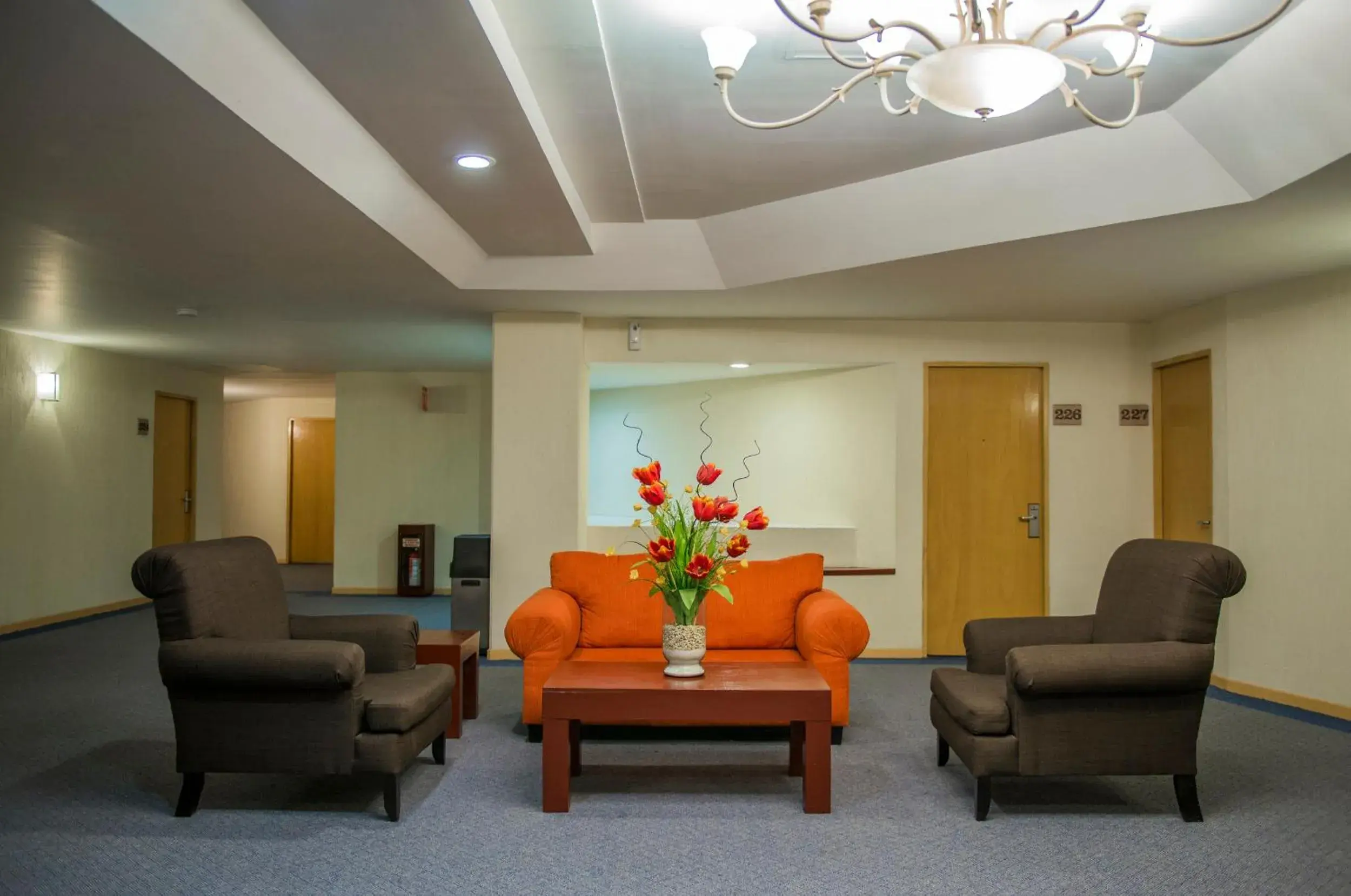 Living room, Lobby/Reception in Aranzazu Plaza Kristal Aguascalientes