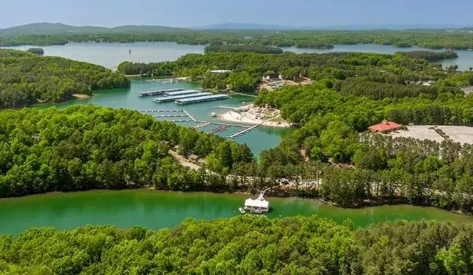 Bird's-eye View in Lanier Islands Legacy Lodge