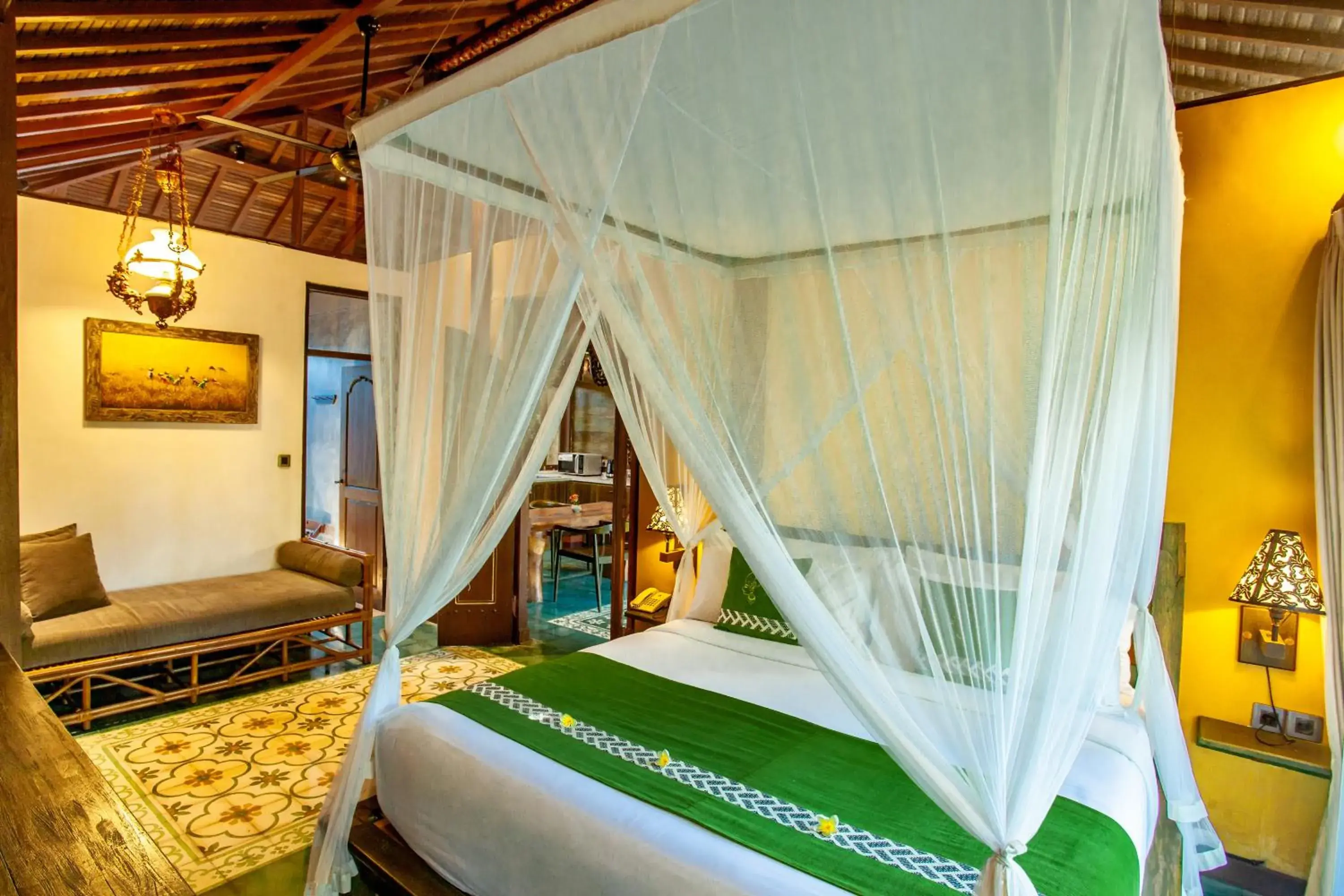 Bedroom, Bed in Arya Villas Ubud