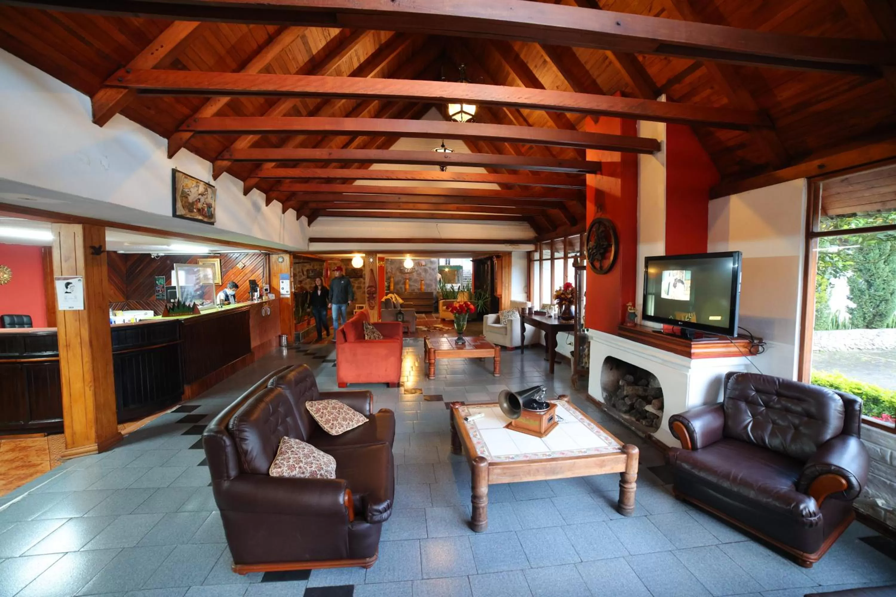 Lobby or reception in Hosteria Casa Giralda