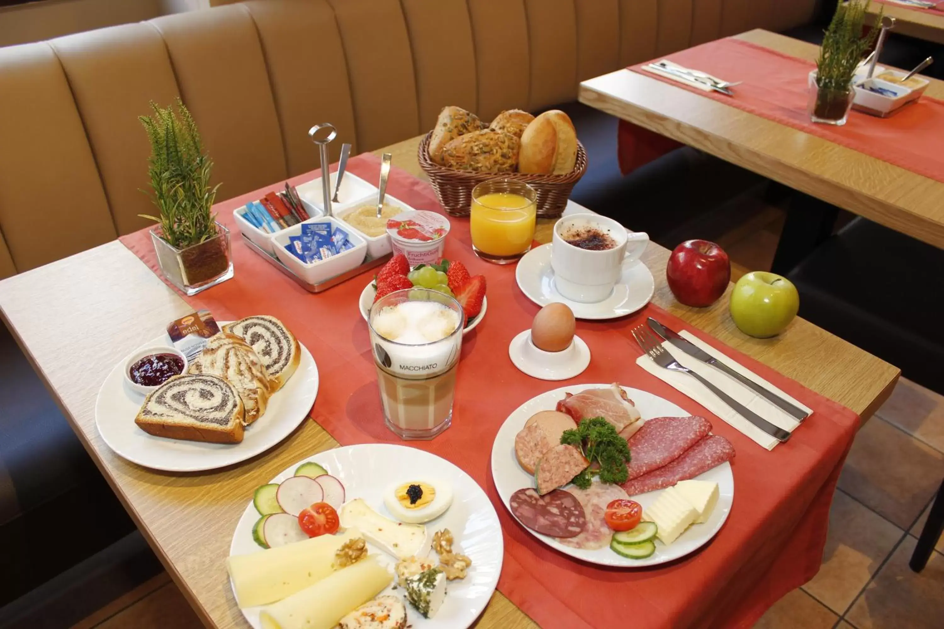 Food close-up in City Hotel Würzburg Food close-up in City Hotel Würzburg