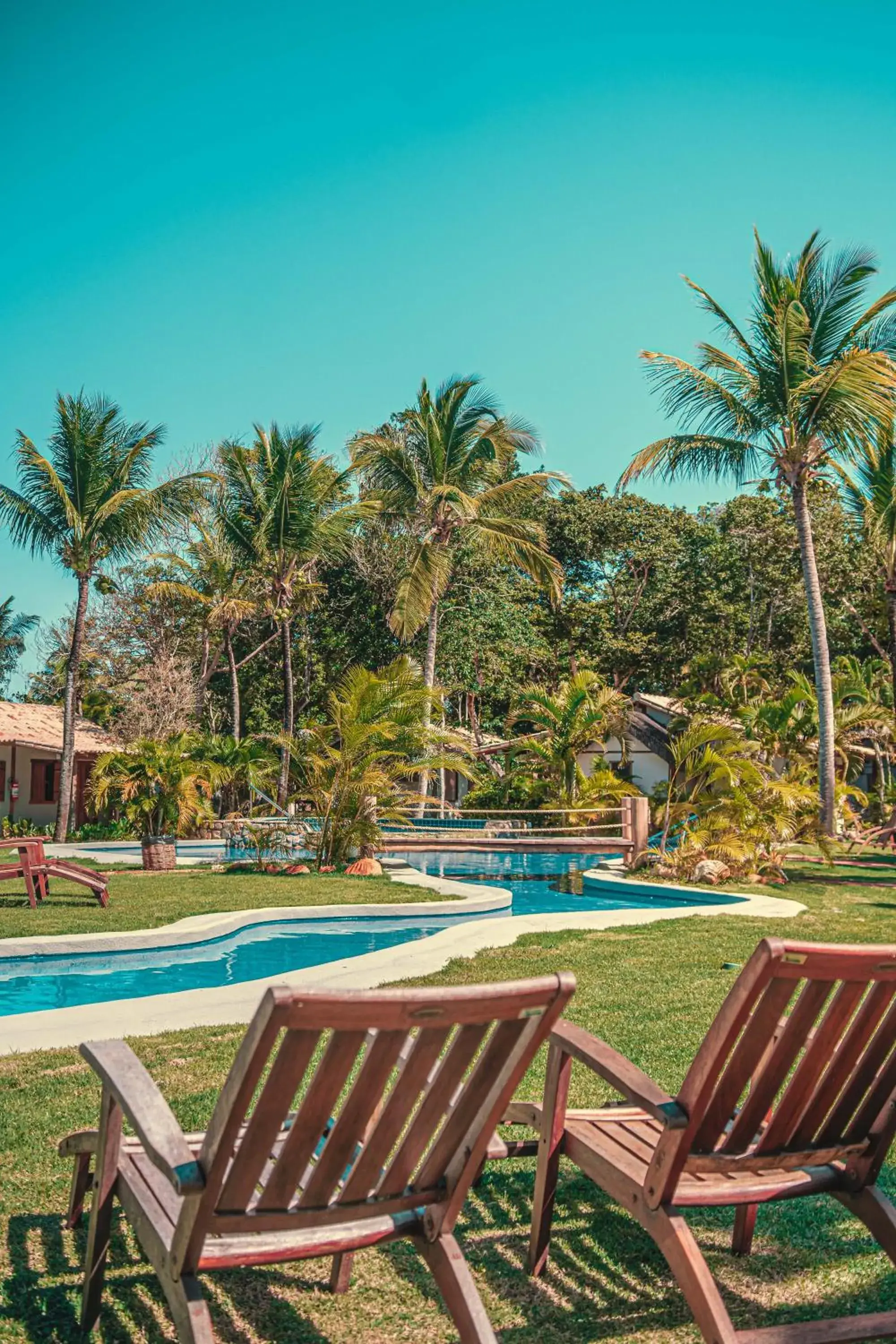 Swimming Pool in Vila Angatu Eco Resort SPA