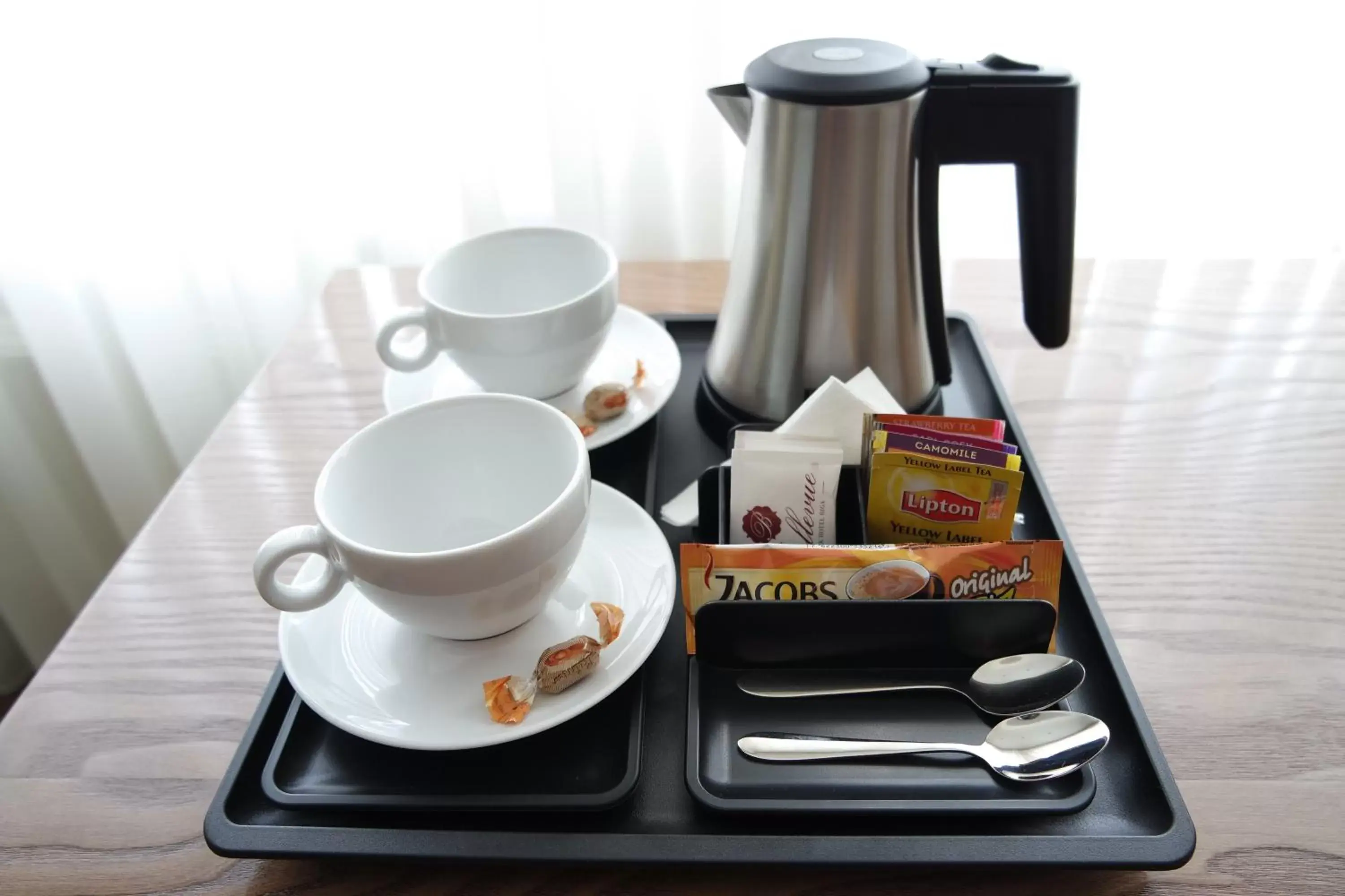 Coffee/tea facilities in Bellevue Park Hotel Riga
