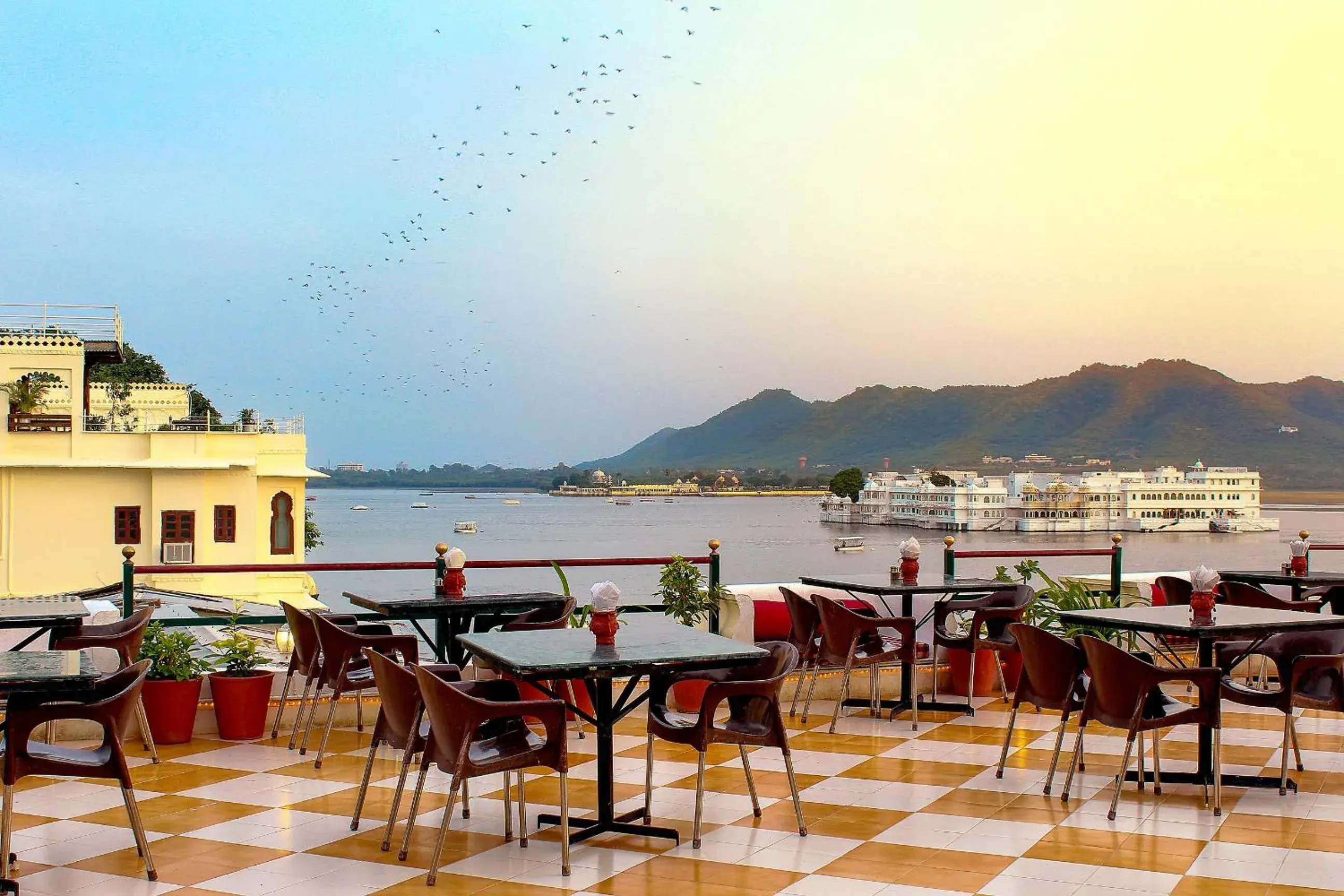 TV and multimedia, Restaurant/Places to Eat in Hotel Devraj Niwas on Lake Pichola Udaipur