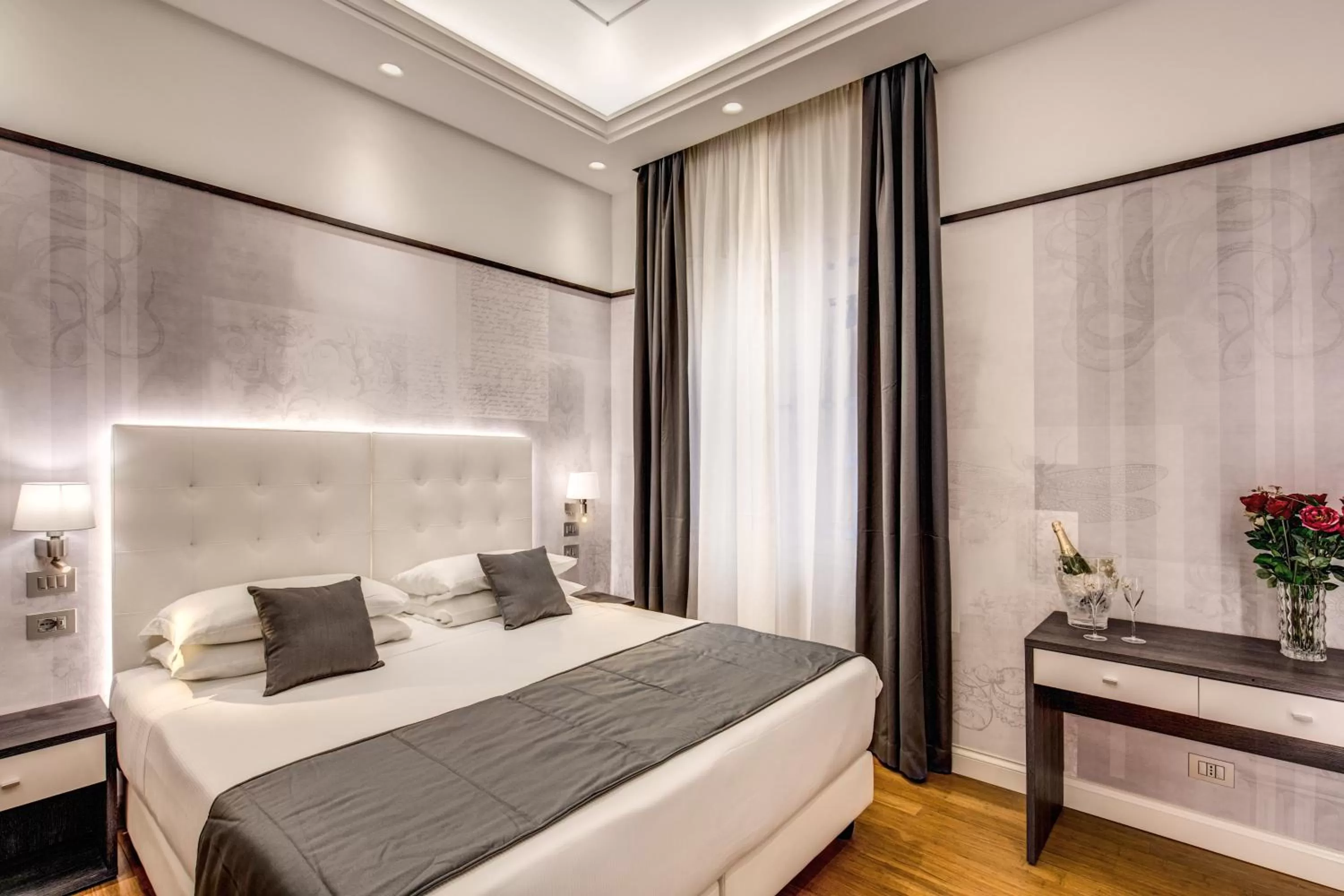 Photo of the whole room, Bed in The Liberty Boutique Hotel