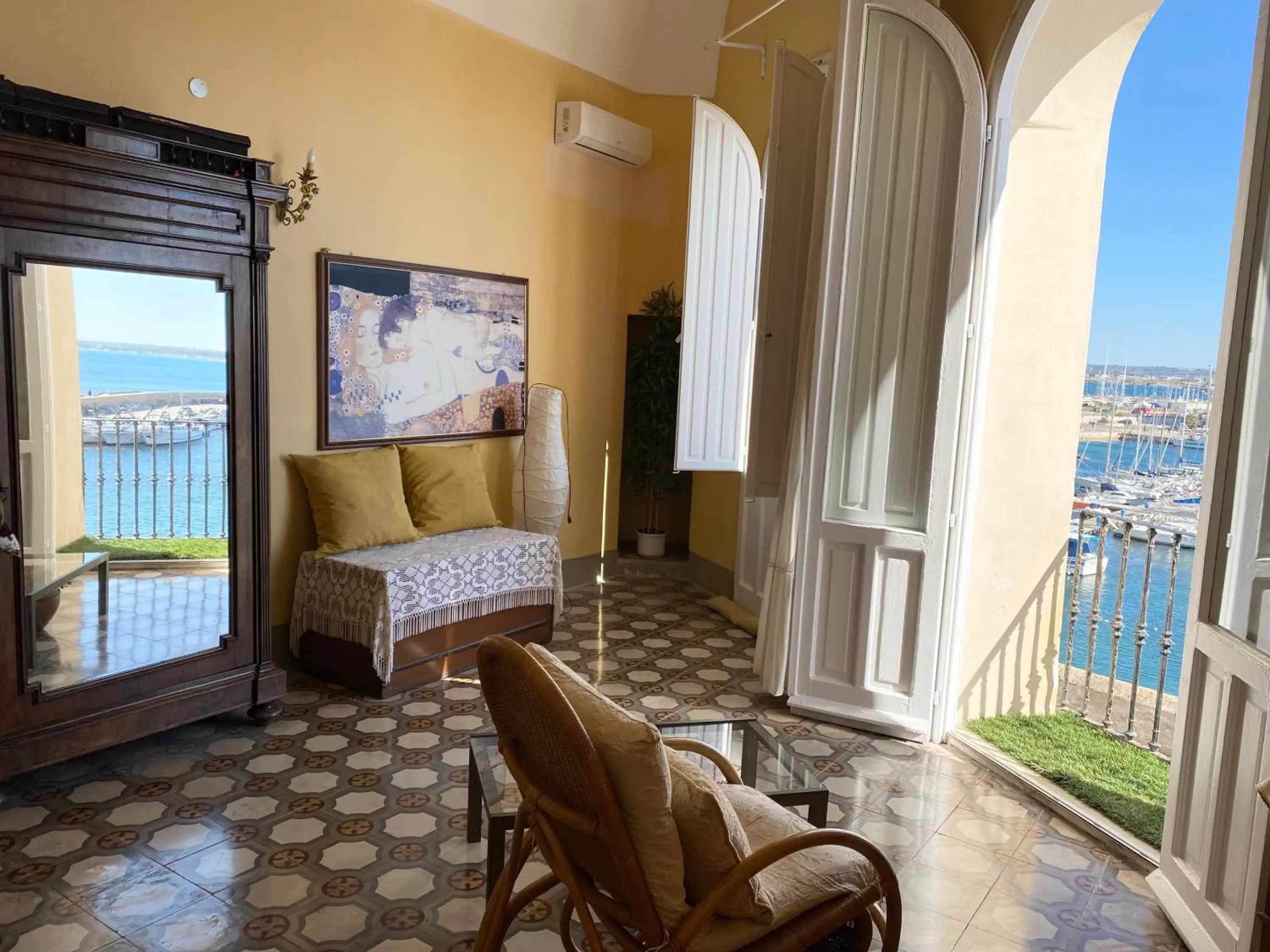 Balcony/Terrace, Pool View in Palazzo Barba