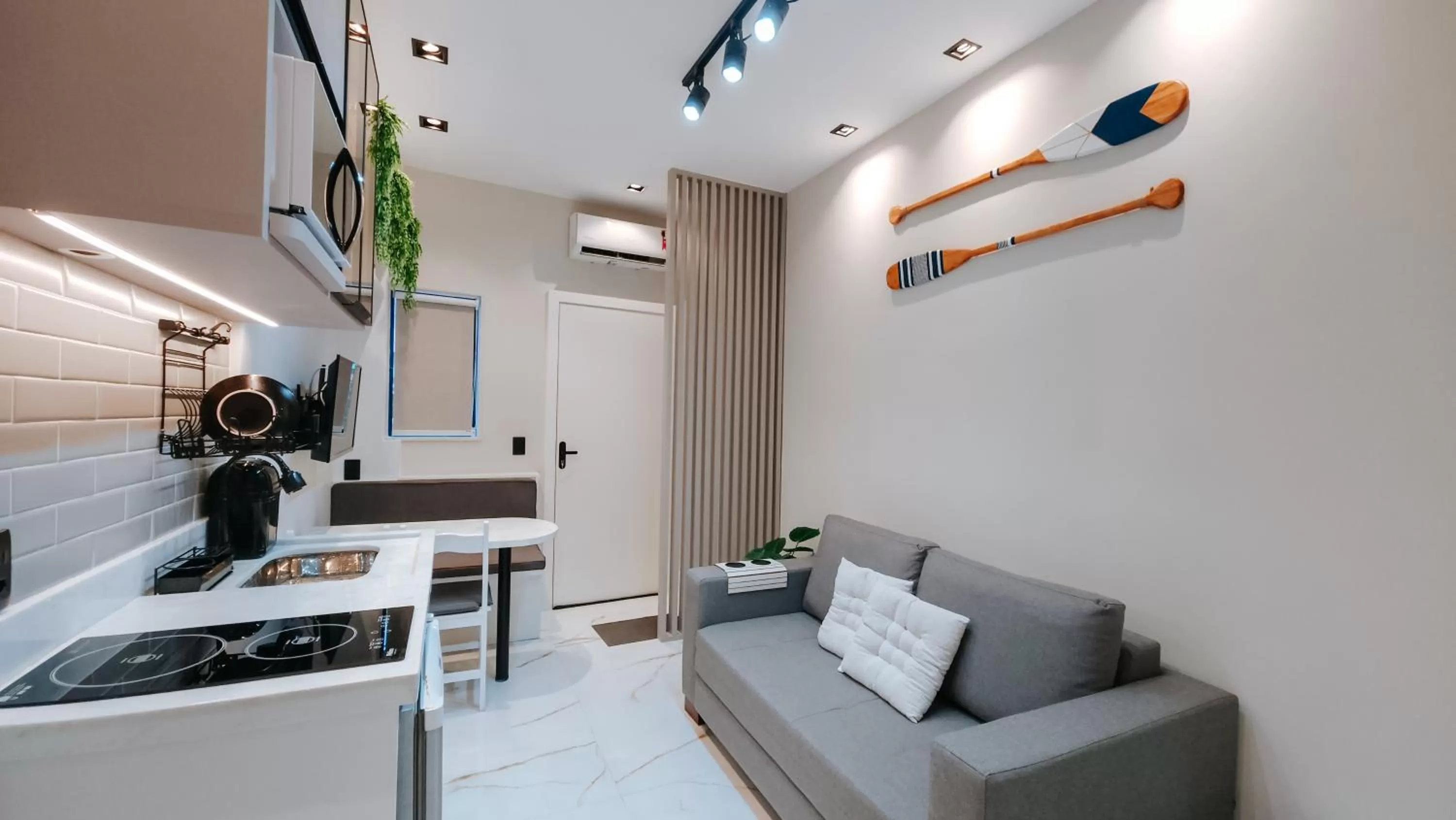 Living room in Suítes Água Marinha