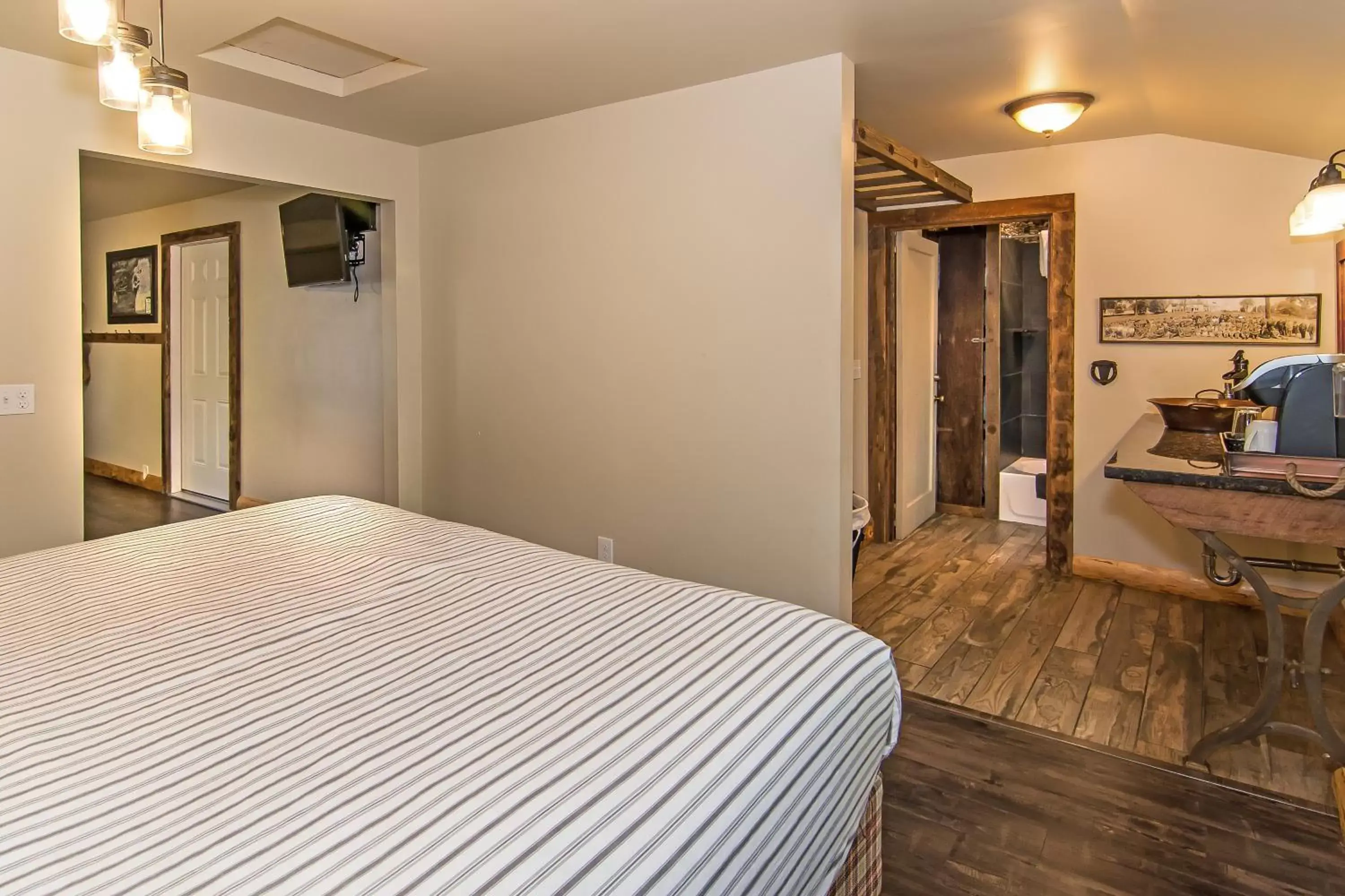 Bed in Miner's Camp Bed in Miner's Camp