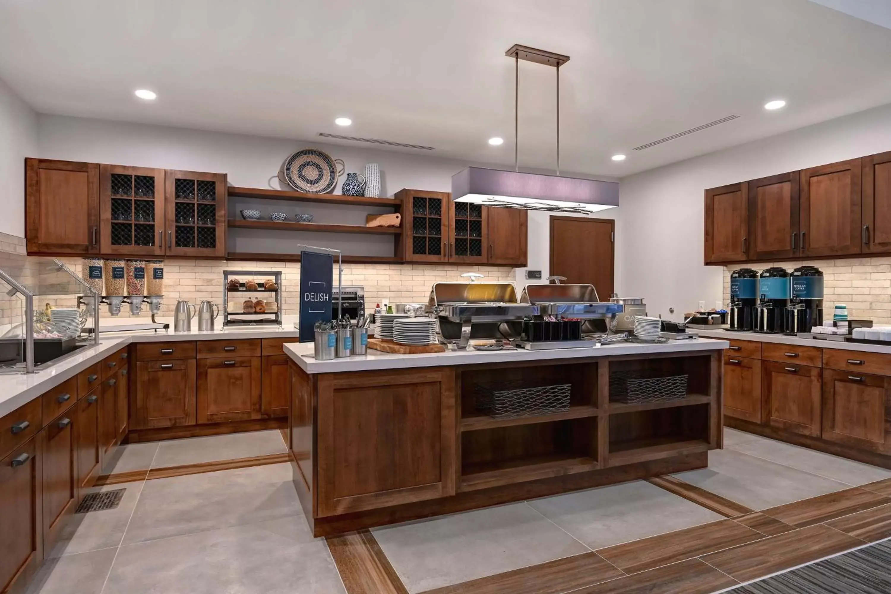 Breakfast, Kitchen/Kitchenette in Homewood Suites By Hilton Eagle Boise, Id