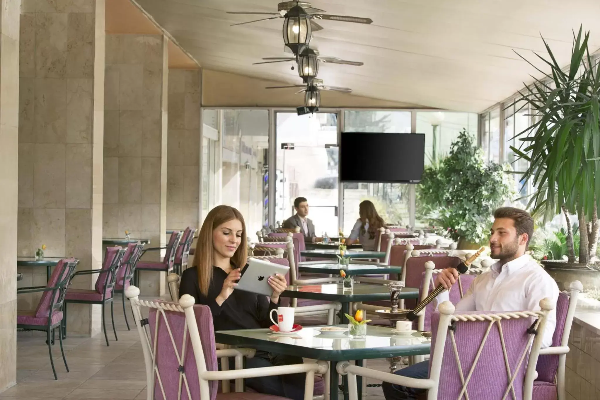 Restaurant/Places to Eat in Crowne Plaza Amman, an IHG Hotel