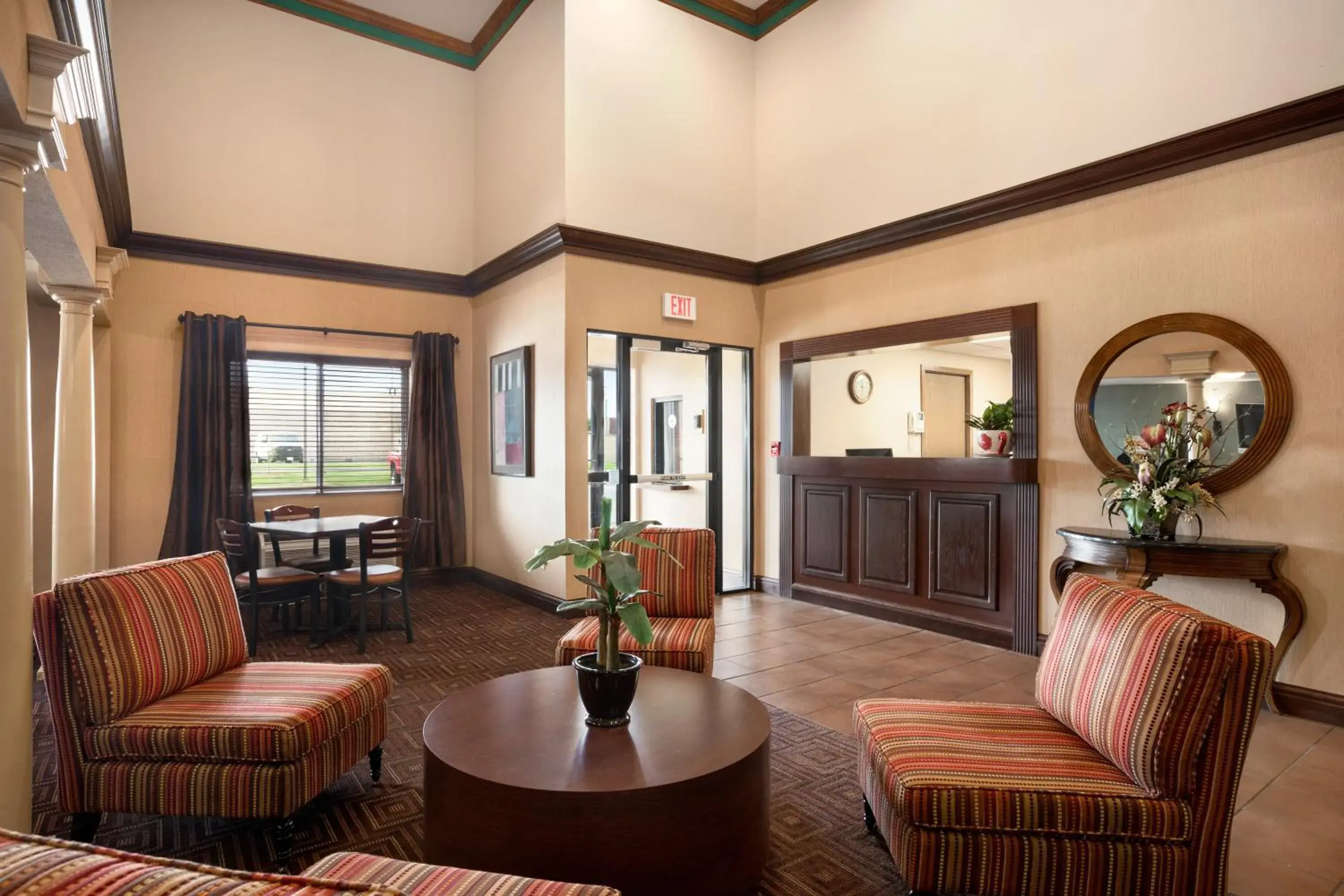 Lobby or reception, Lobby/Reception in Super 8 by Wyndham Fairview Heights-St. Louis