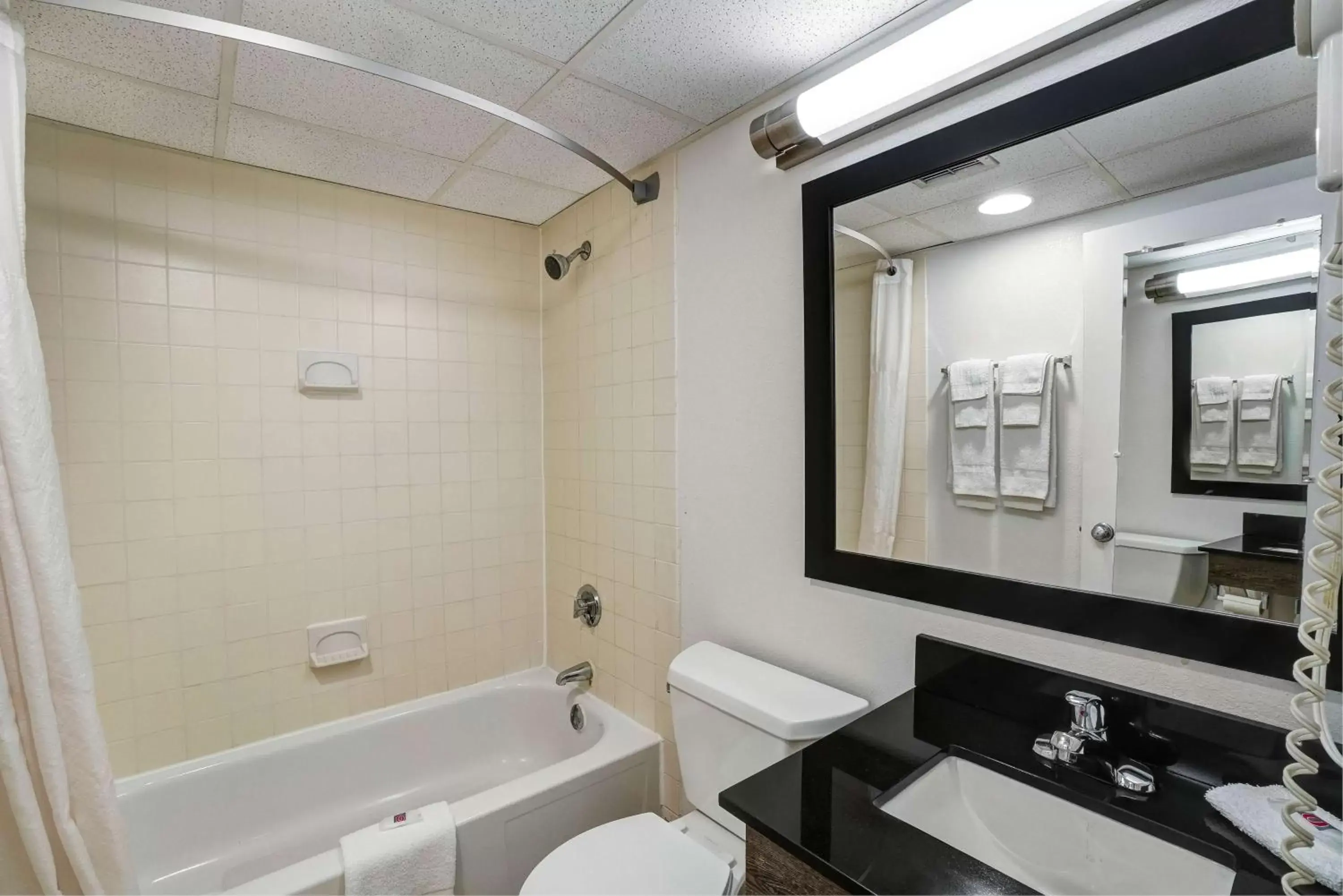 Photo of the whole room, Bathroom in Motel 6-Lawrenceville, NJ