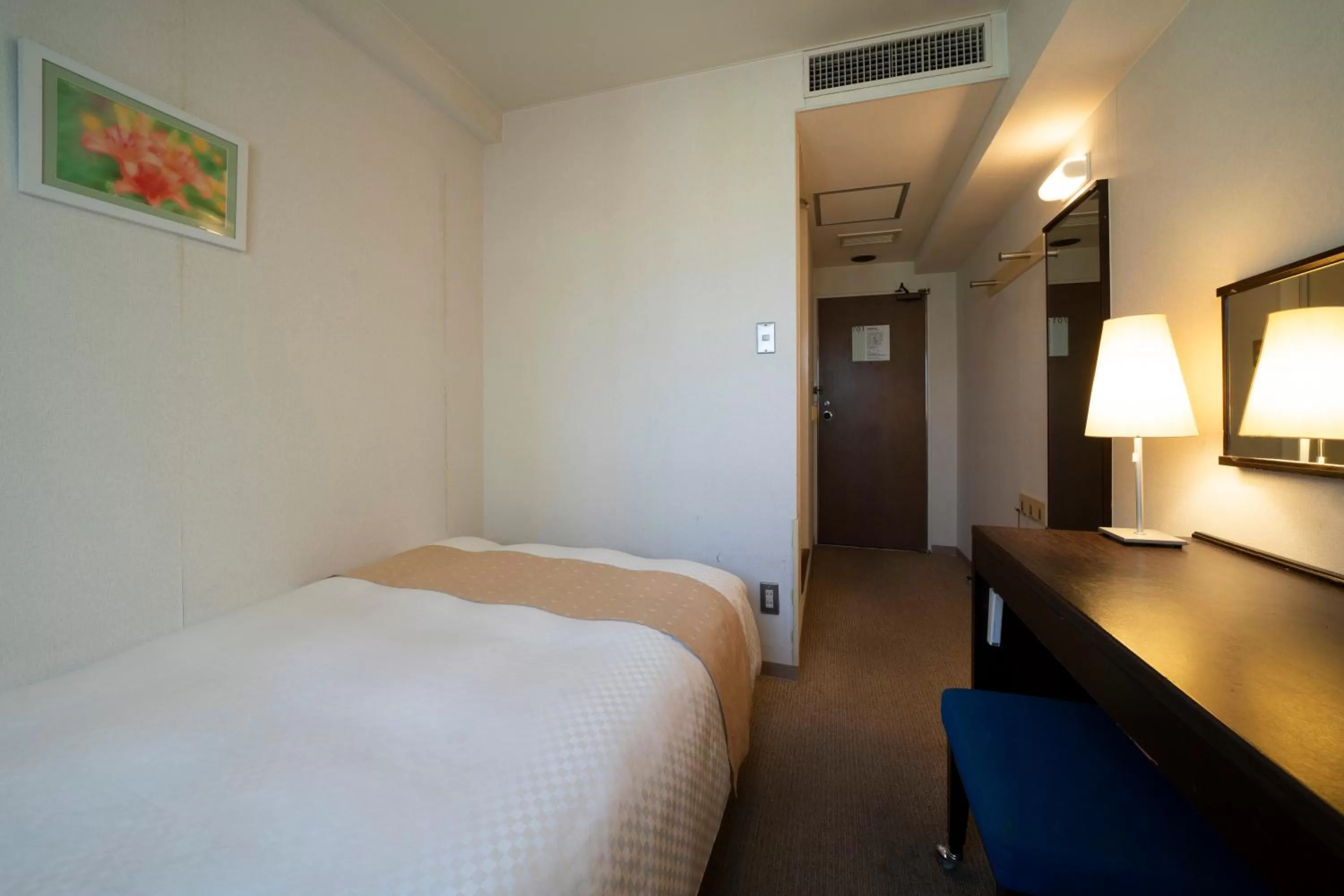 Photo of the whole room, Bed in Hotel S-plus Nagoya Sakae