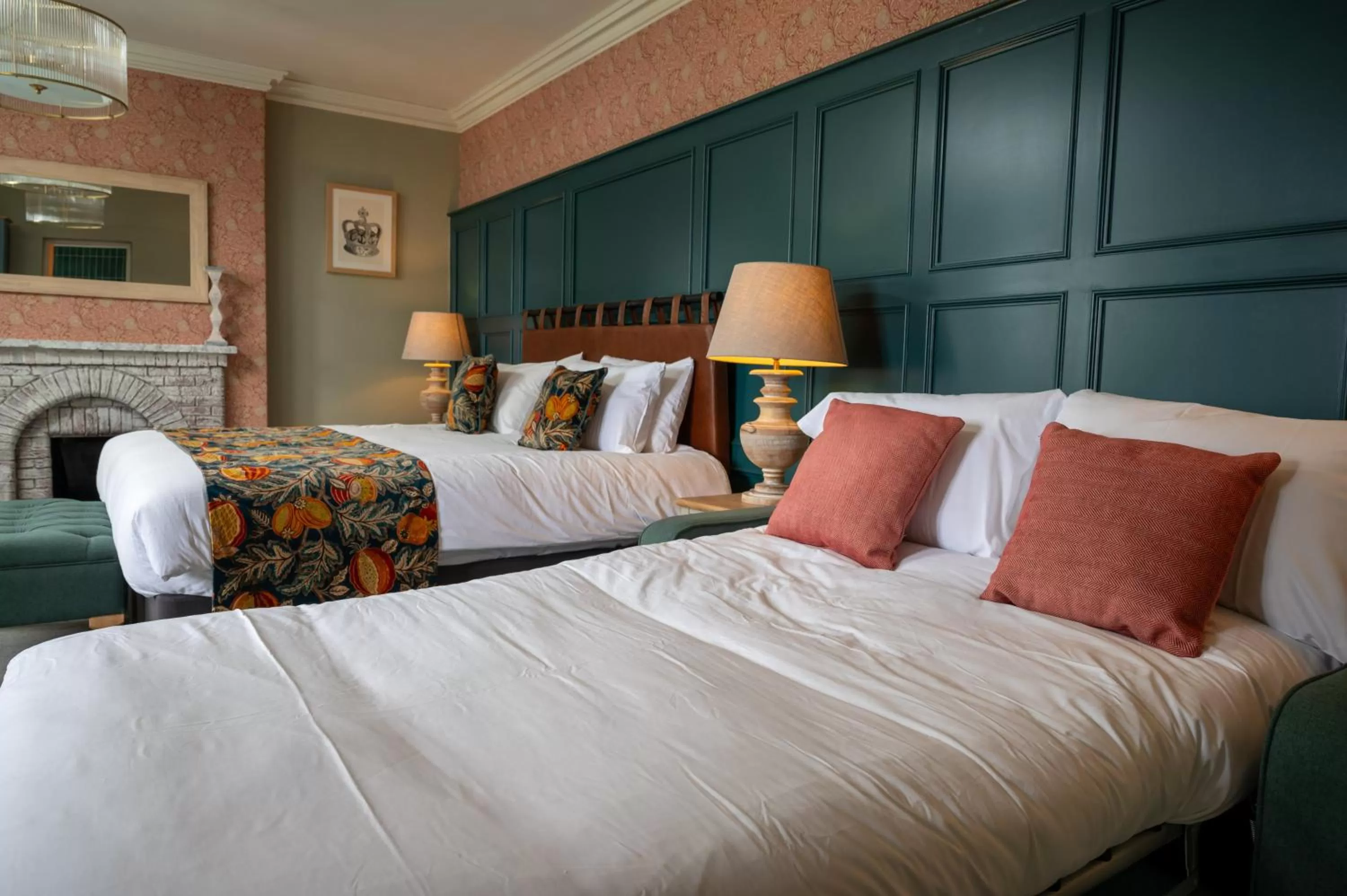 Bed in The Royal Inn by Chef & Brewer Collection
