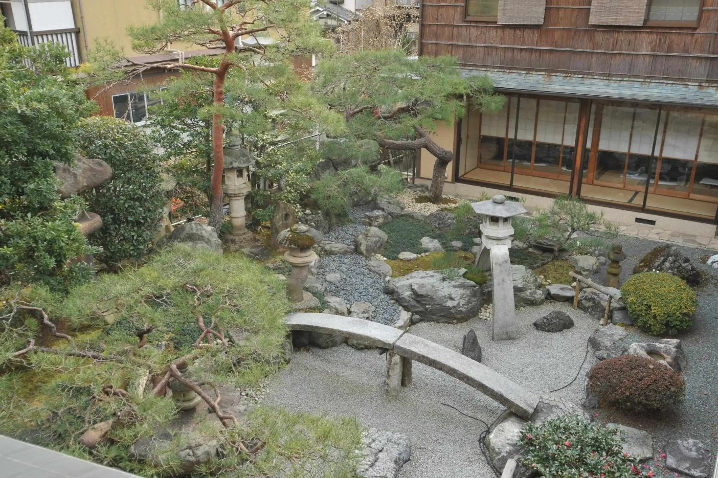 Garden in RYOKAN YAMAZAKI 