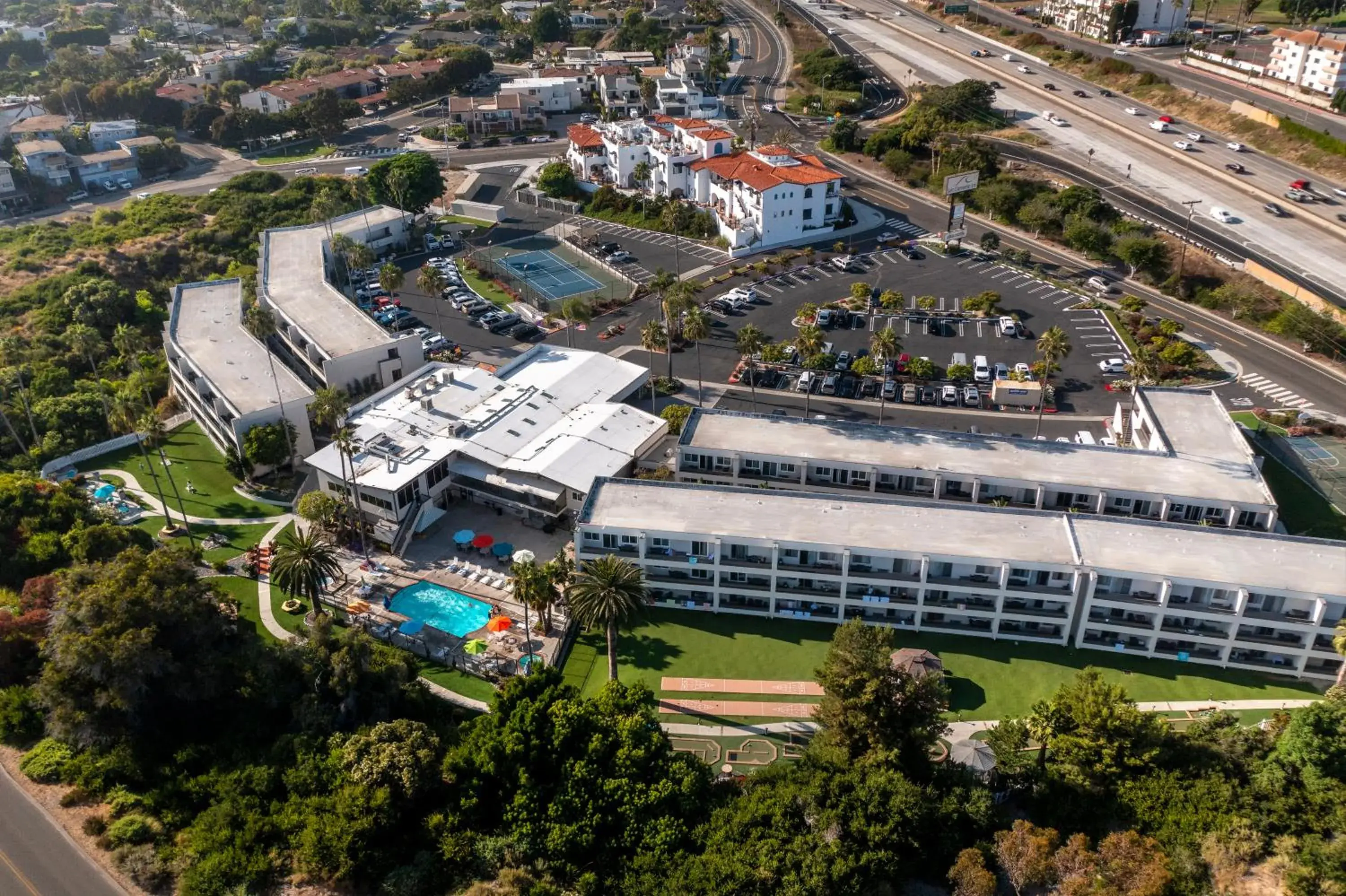 View (from property/room), Bird's-eye View in San Clemente Inn