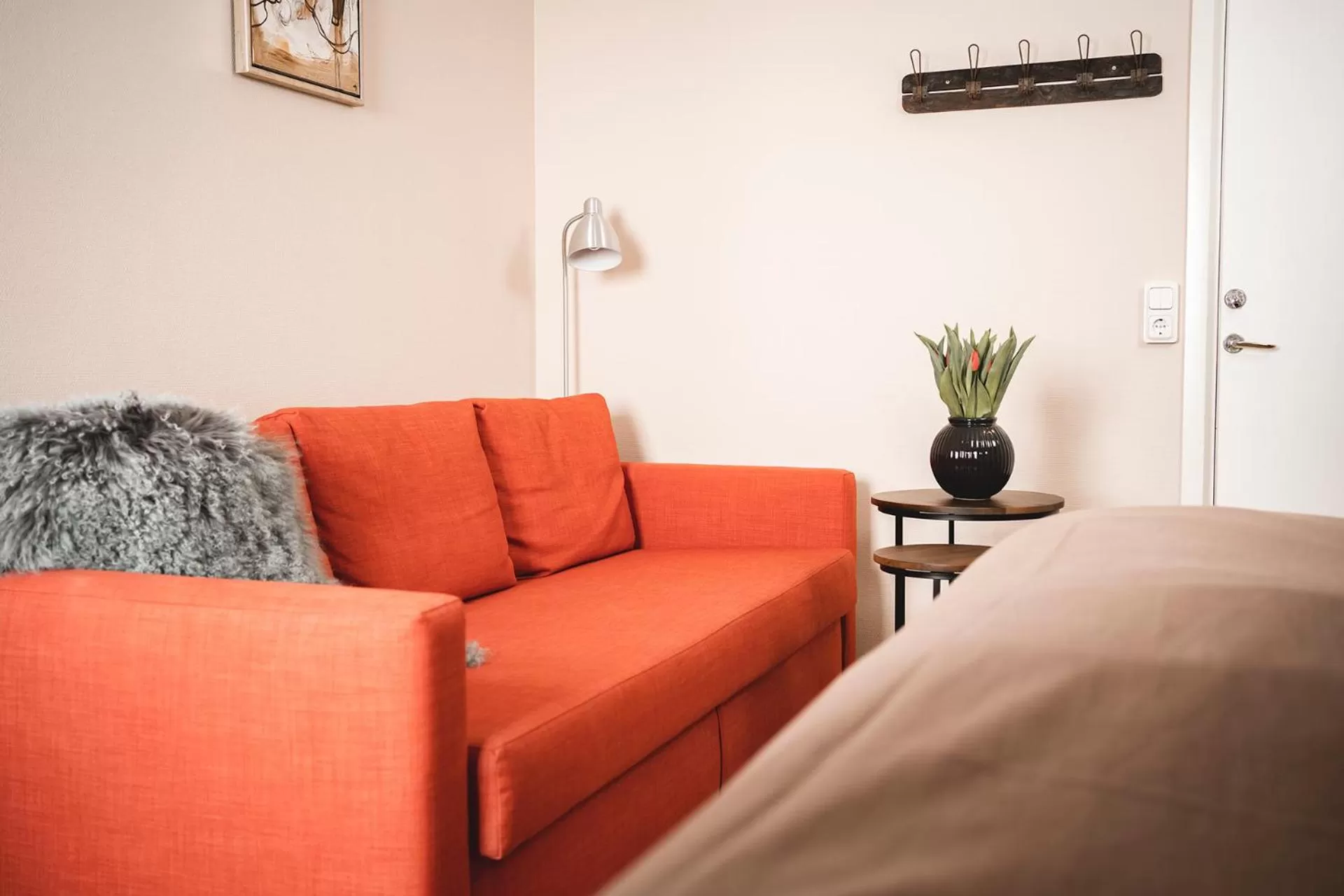 Seating area in Två Systrar B&B