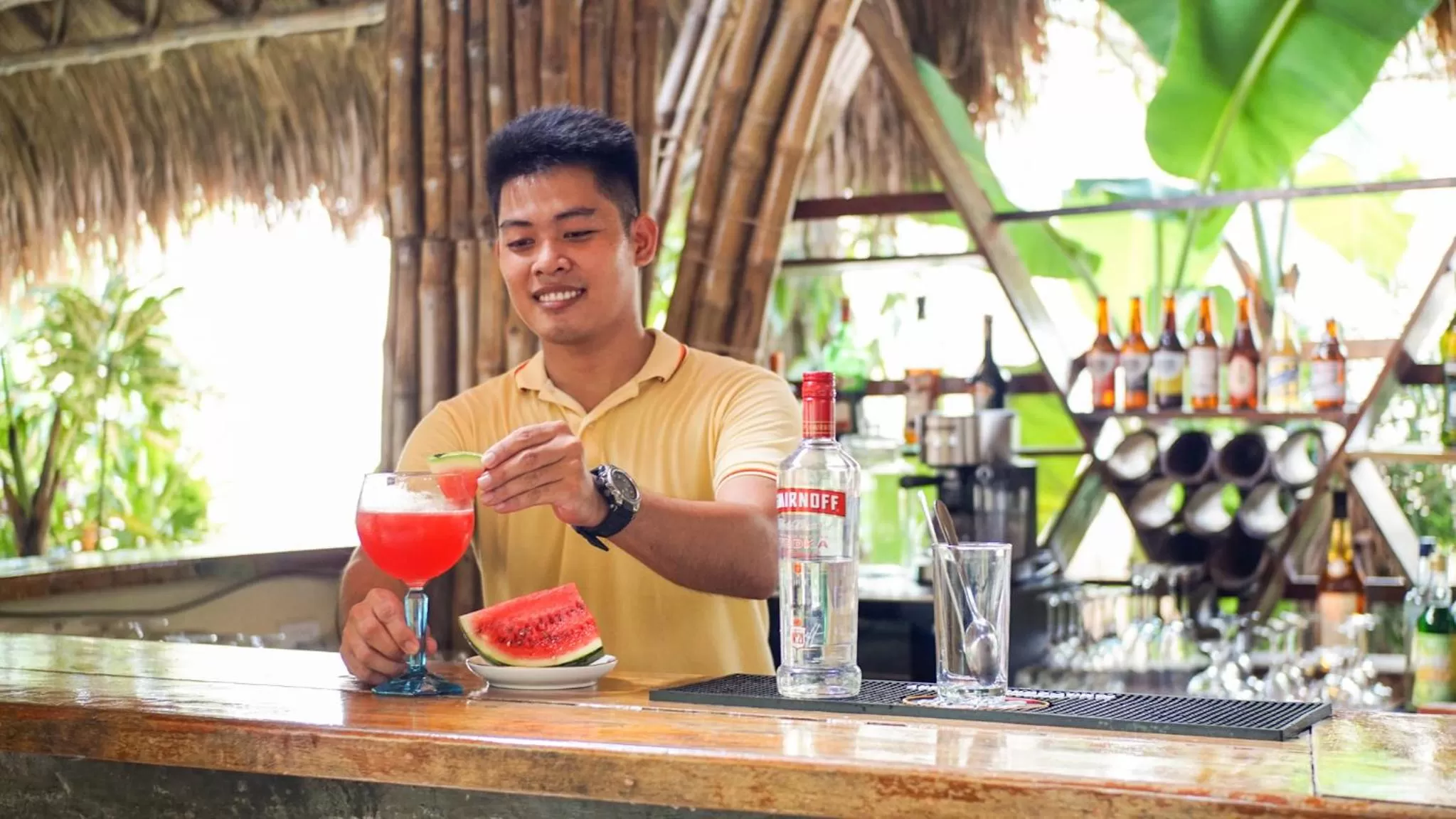 Lounge or bar in La Colonial Resort