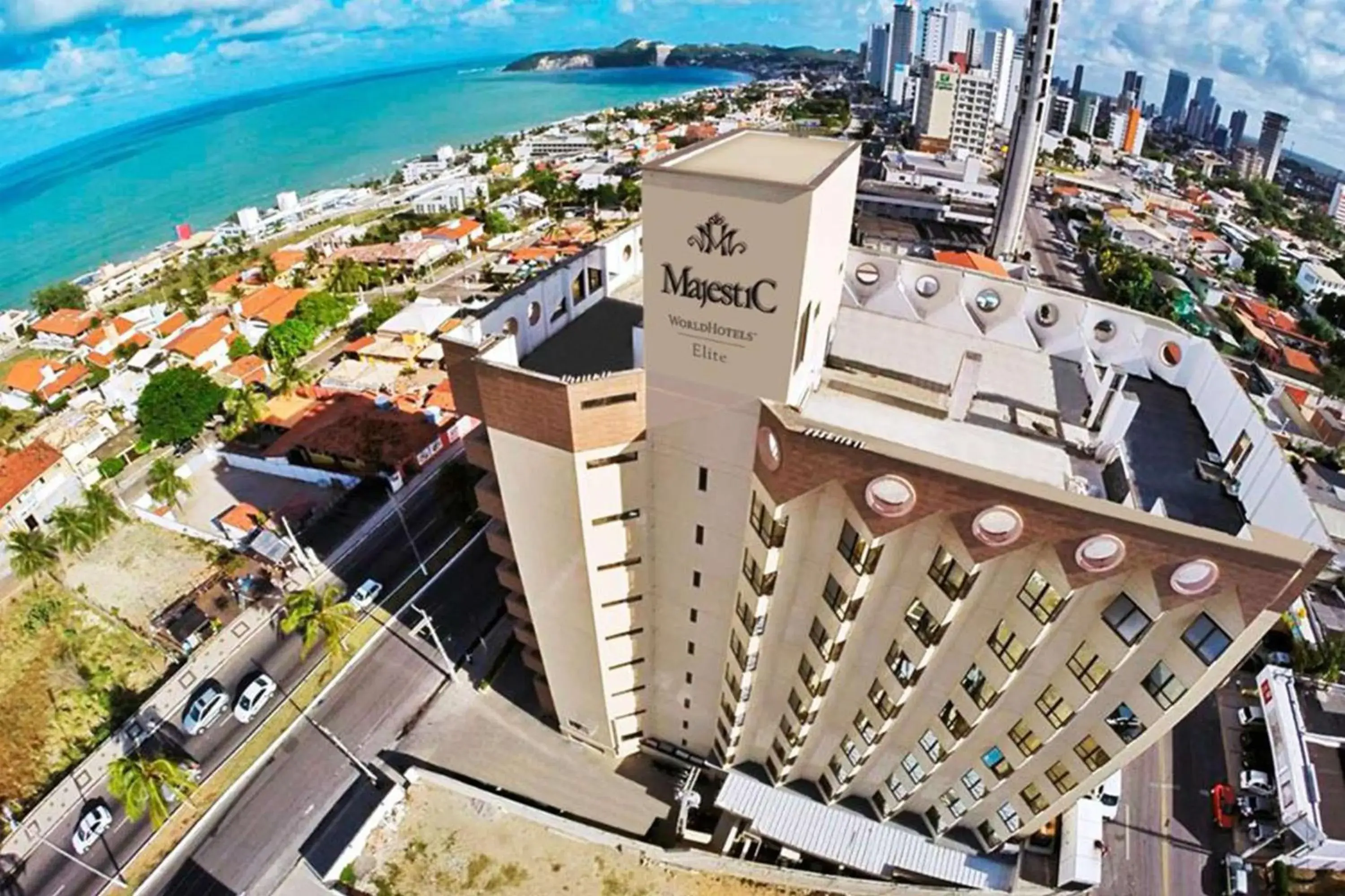 Property building, Bird's-eye View in Majestic Ponta Negra Beach,WorldHotels Elite