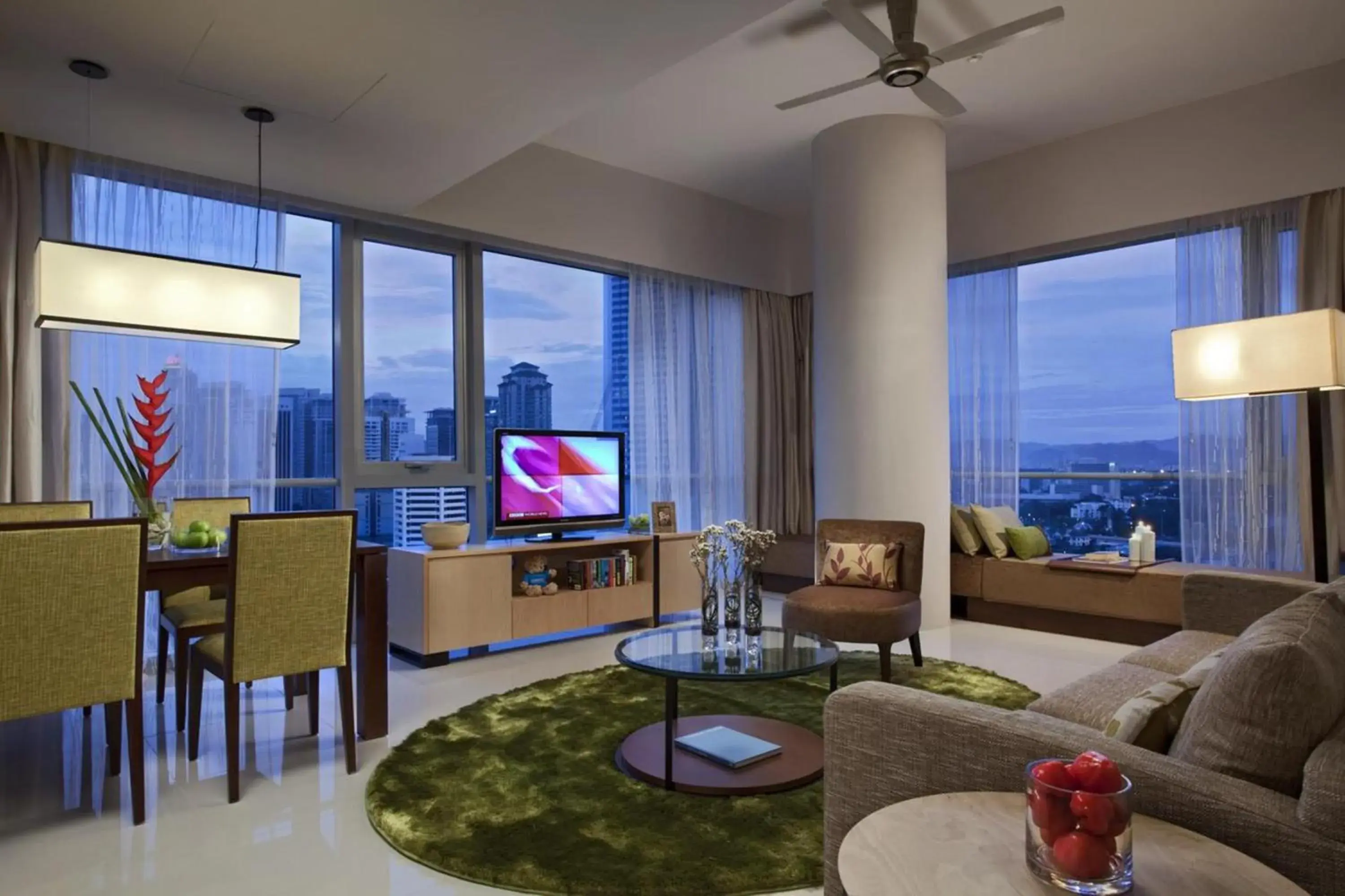 Living room, Seating Area in Somerset Ampang Kuala Lumpur