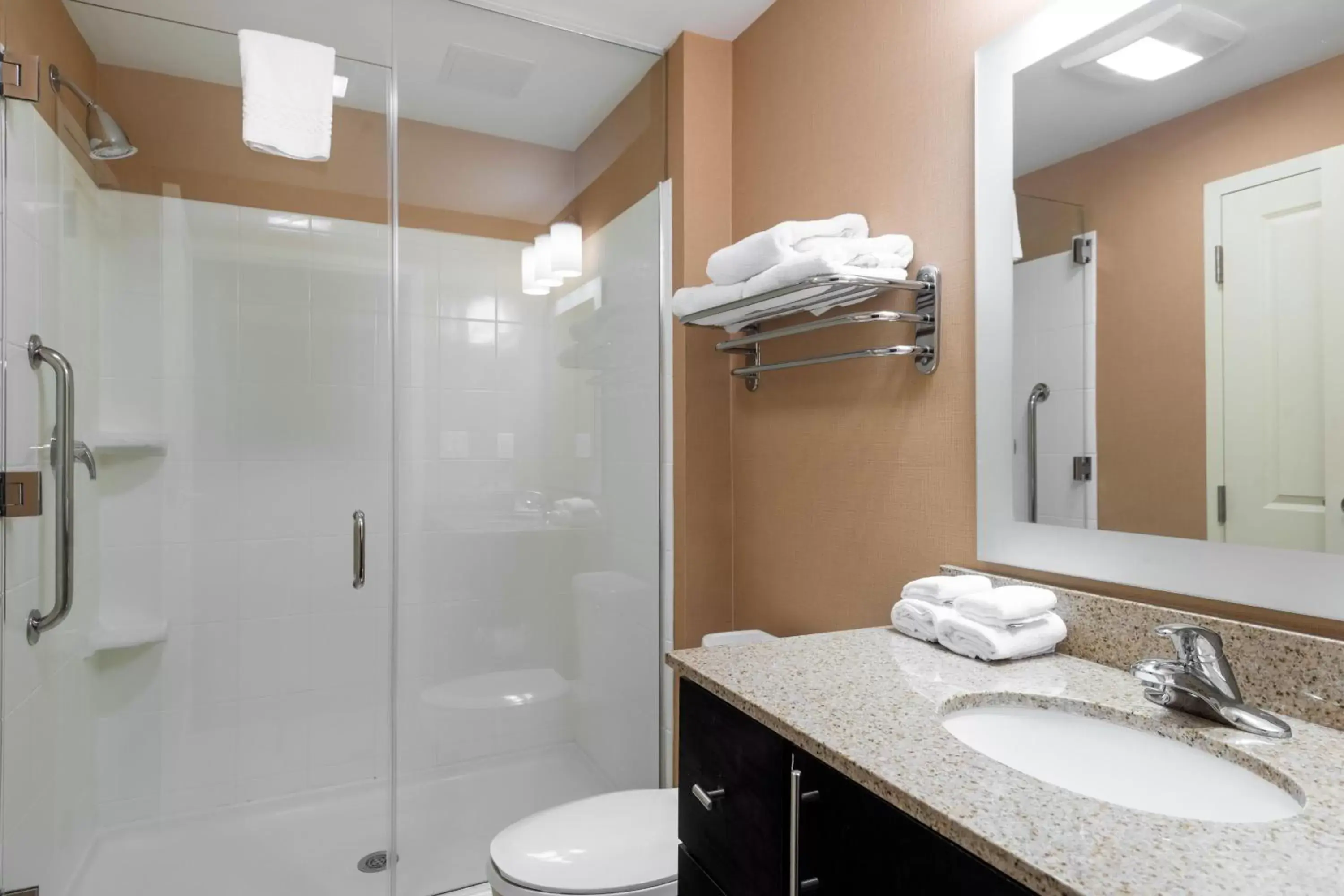 Bathroom in TownePlace Suites by Marriott Charlotte Mooresville