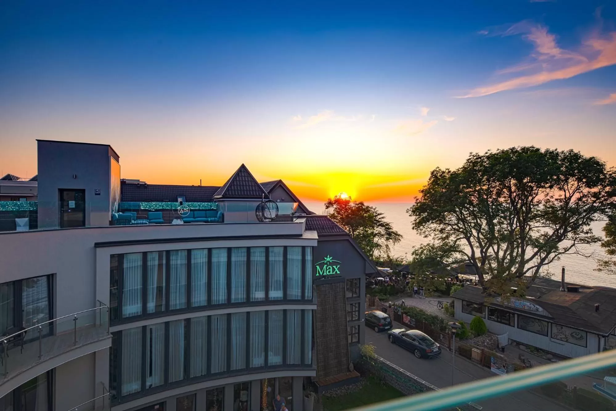 Balcony/Terrace in Max Health Resort SPA