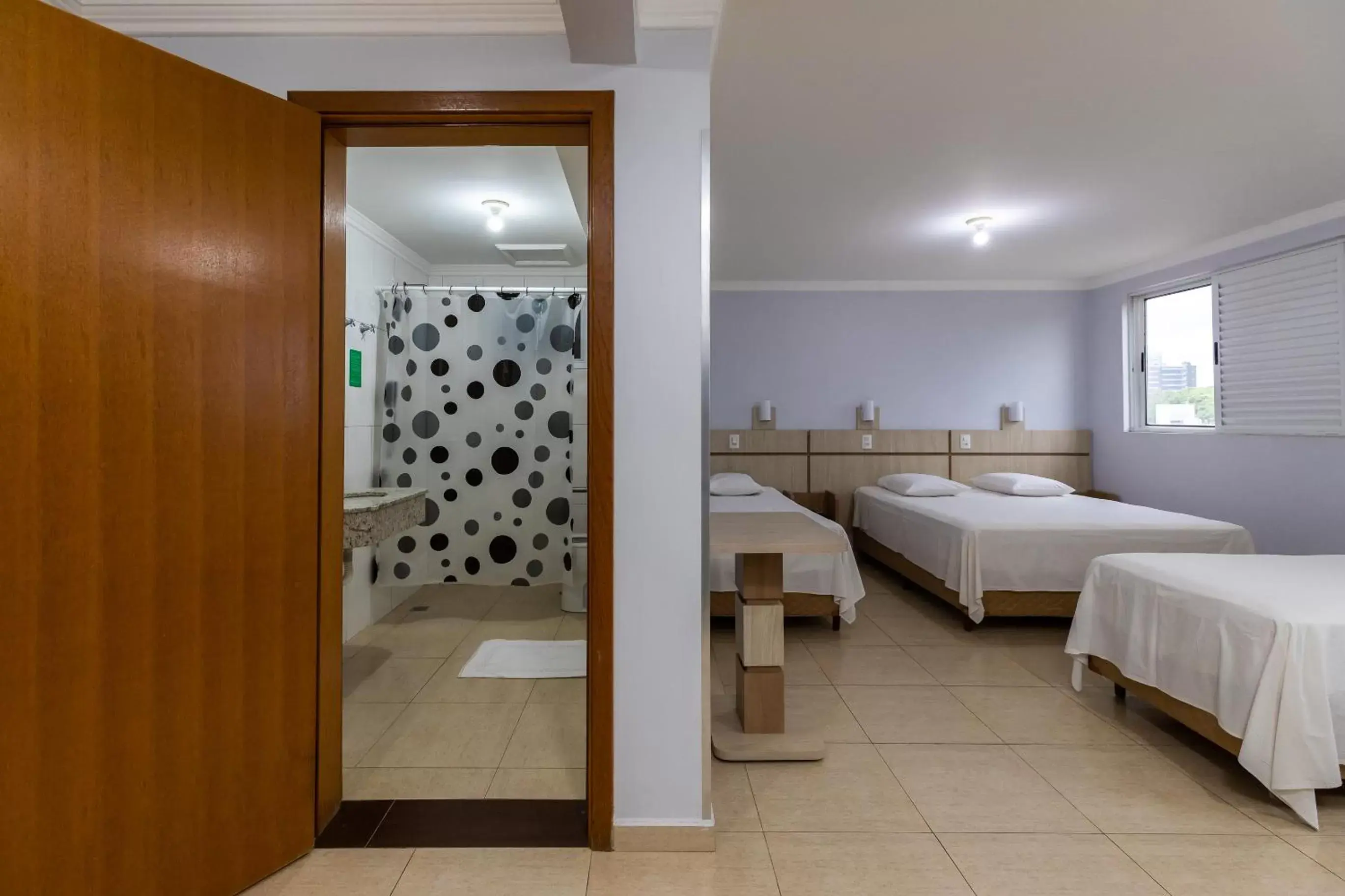 Bed in Hotel Baviera Iguassu Bed in Hotel Baviera Iguassu