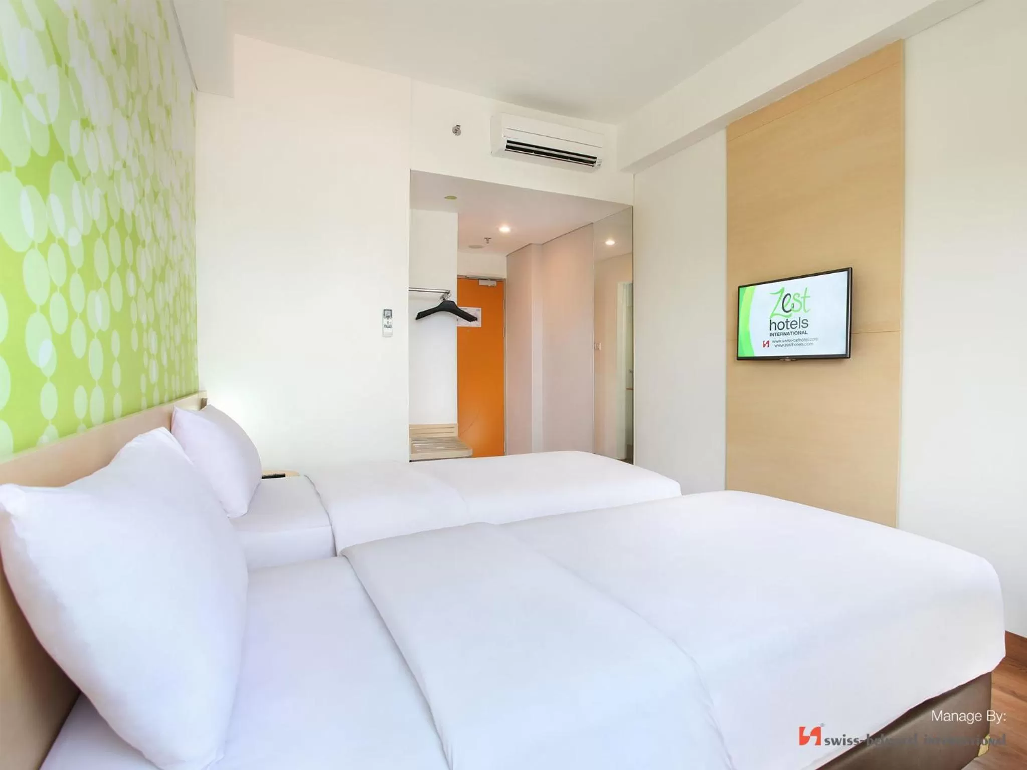 Zest Twin Room in Zest Airport Jakarta by Swiss-Belhotel International