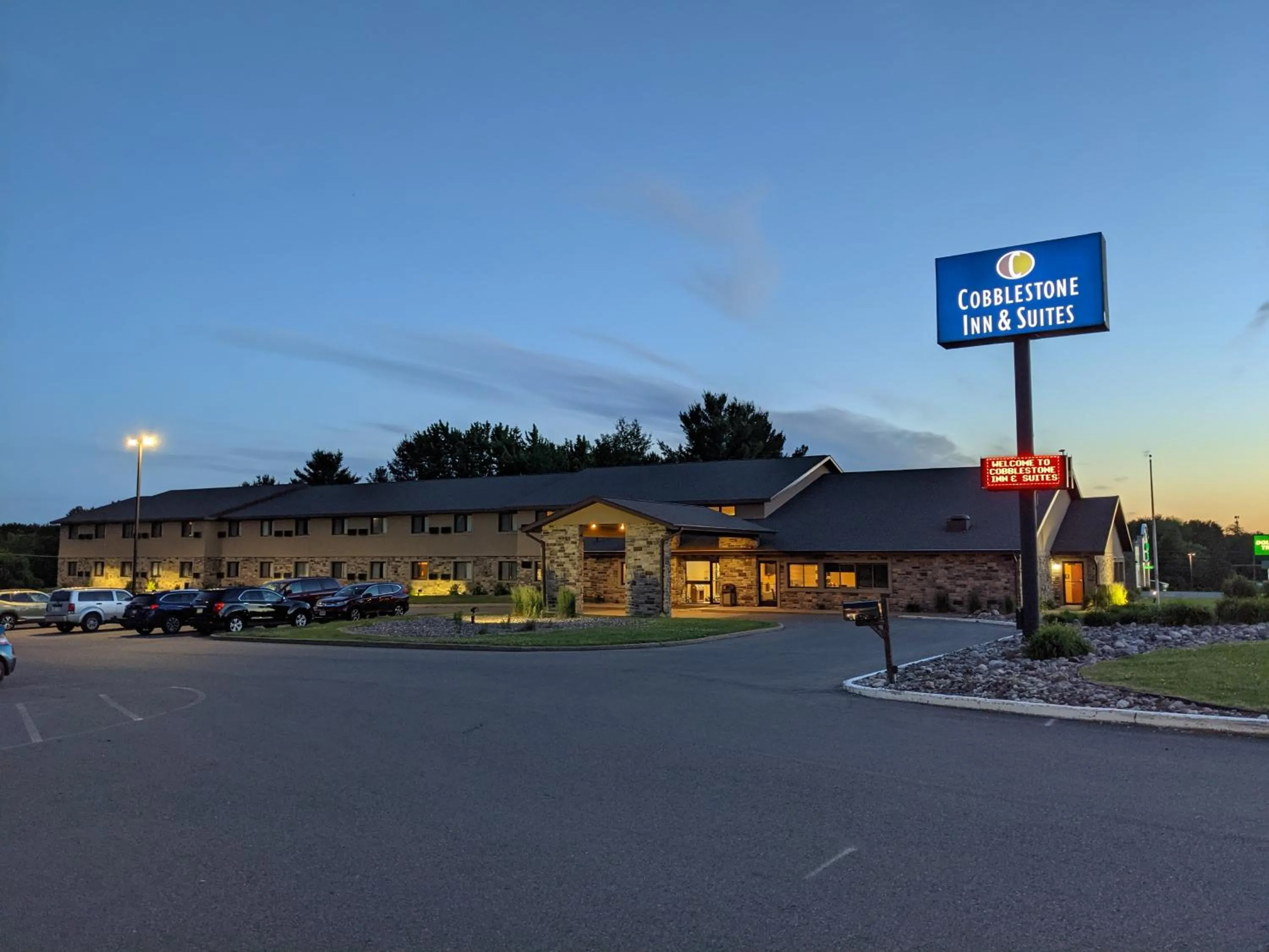Property building in Cobblestone Inn & Suites - Merrill