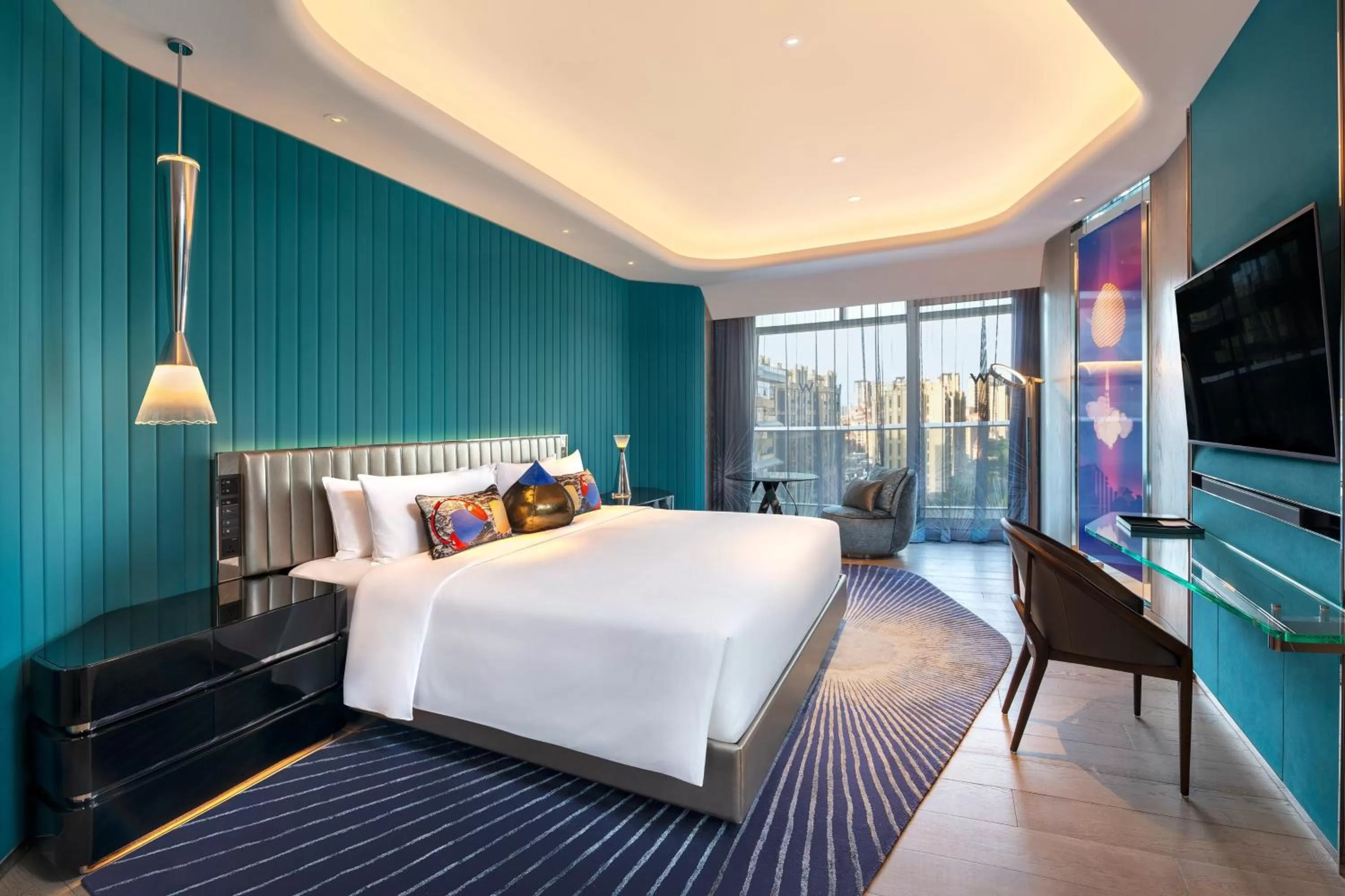 Photo of the whole room, Bed in W XIAN Hotel