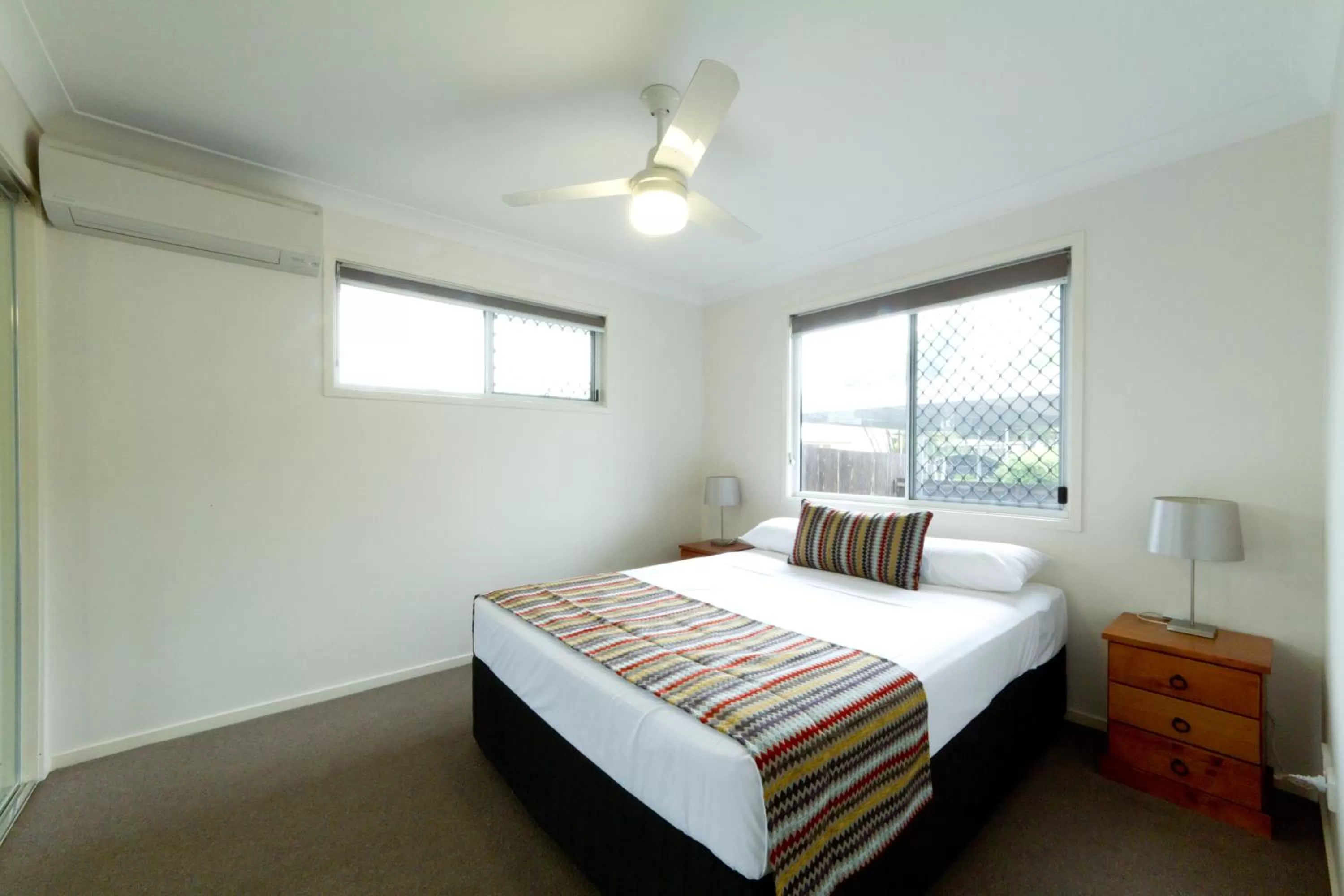 Bedroom, Bed in Rockhampton Serviced Apartments