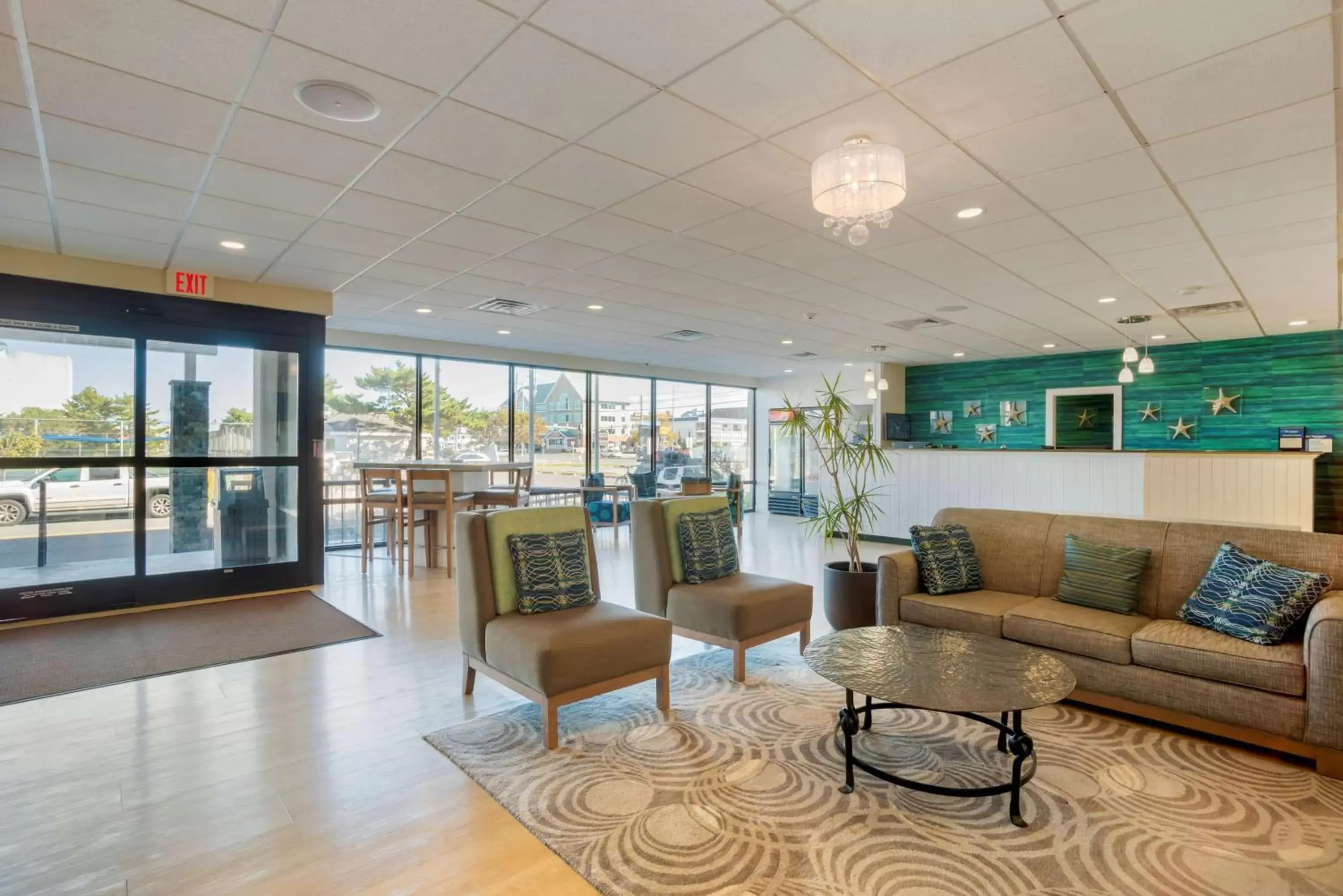Lobby or reception in Best Western Plus Ocean City Lobby or reception in Best Western Plus Ocean City
