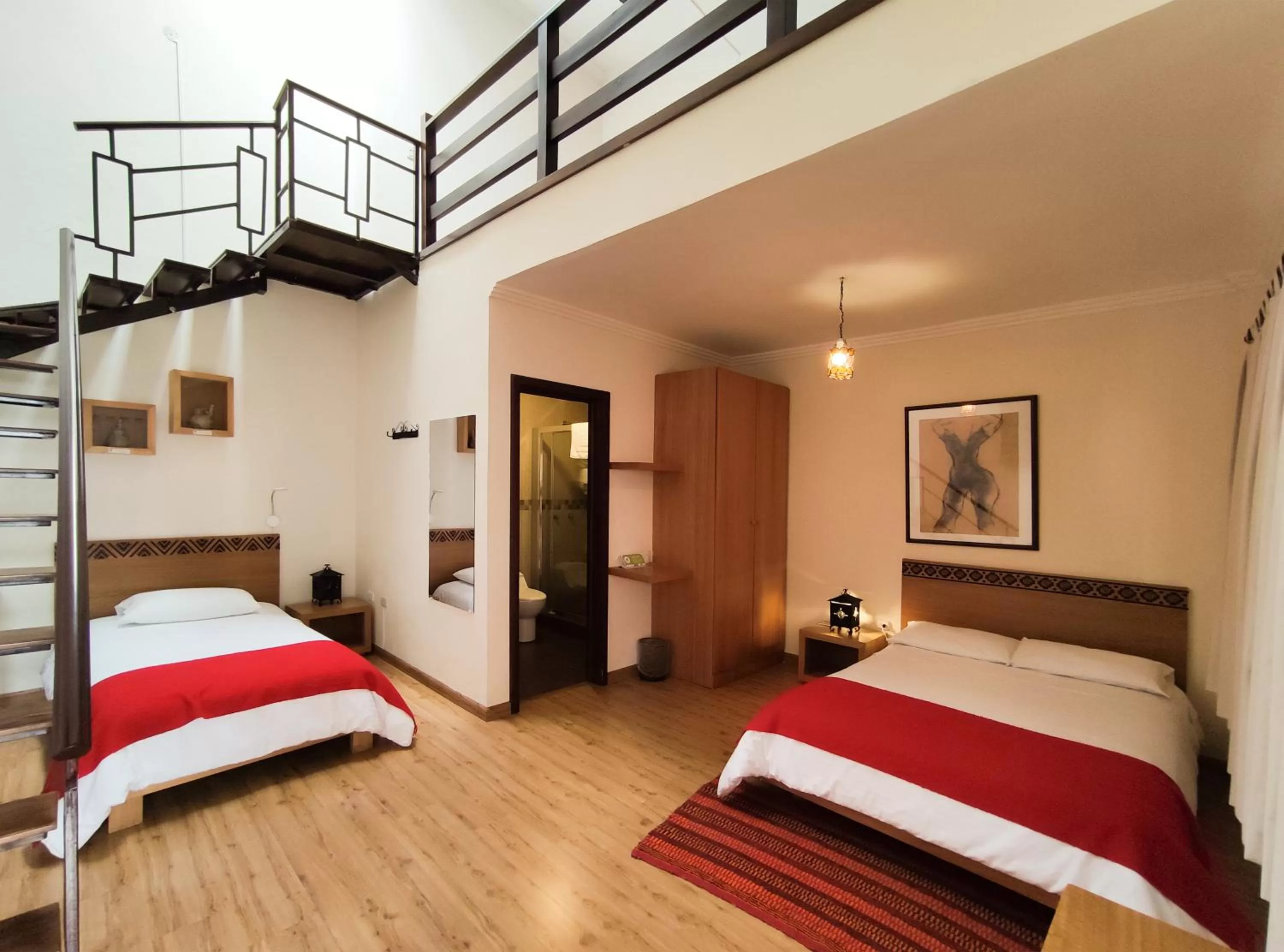 Bed in Hotel Casa Merced