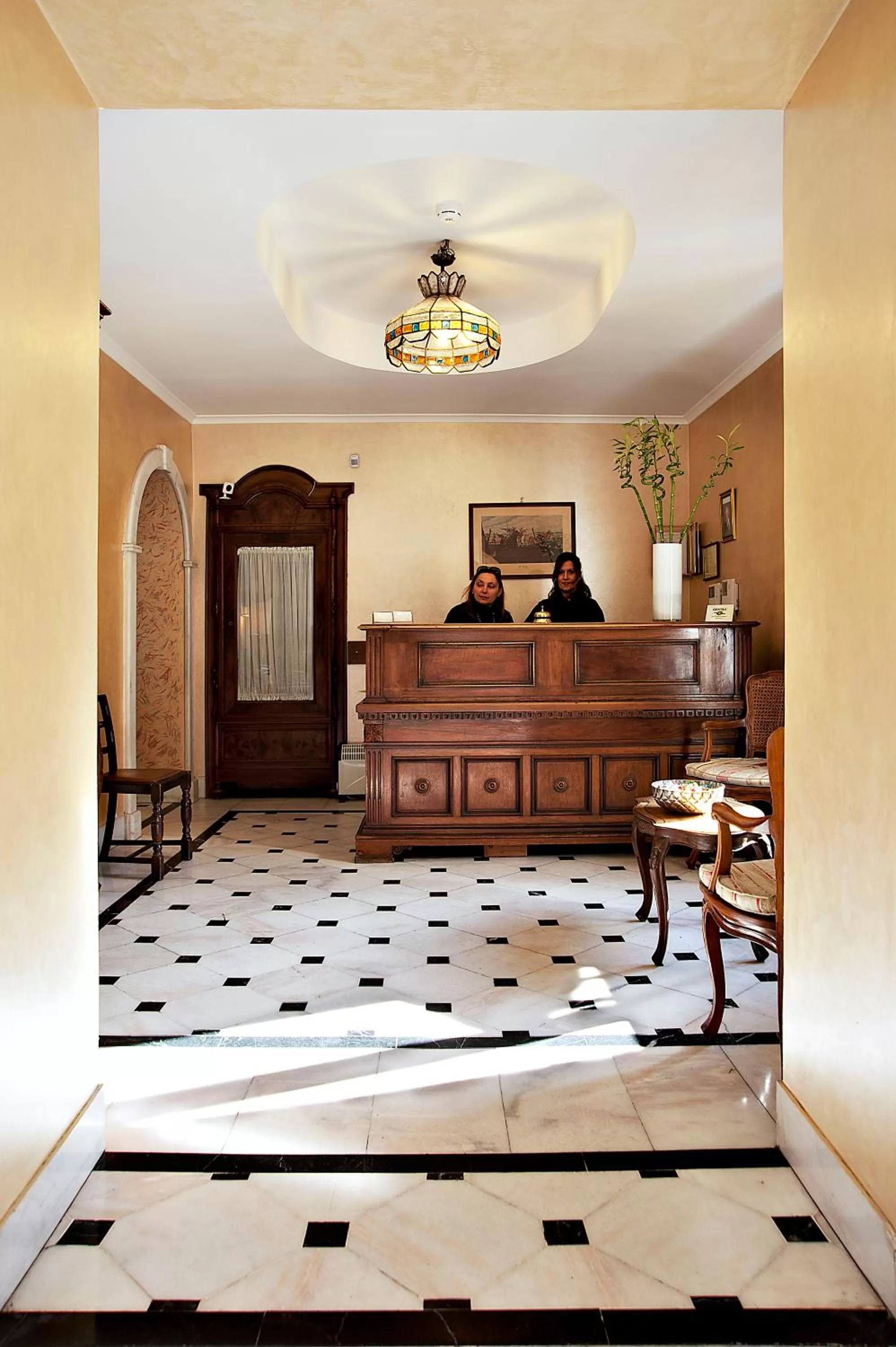 Lobby or reception in Hotel Arco Di Travertino