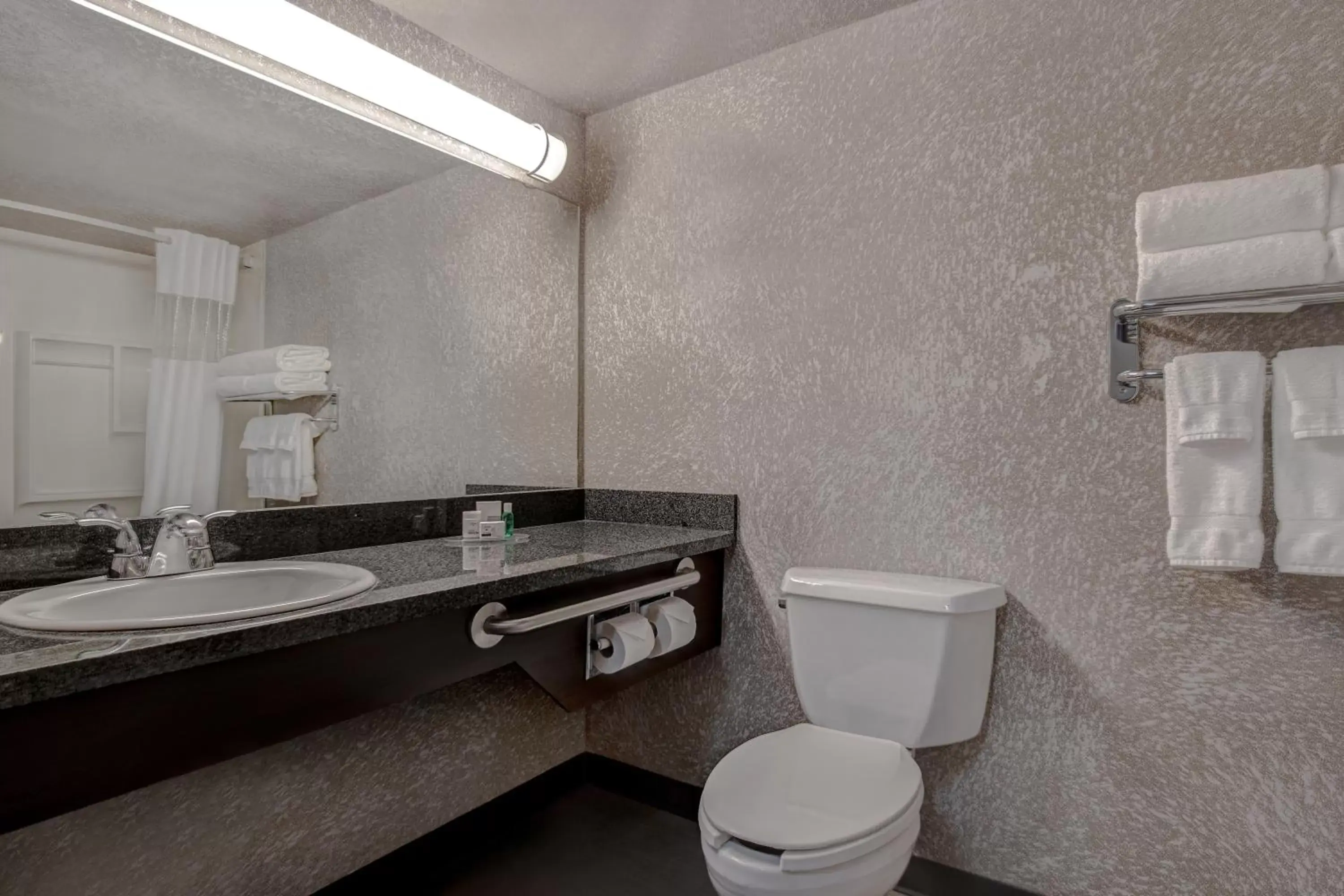 Toilet, Bathroom in Days Inn by Wyndham Medicine Hat