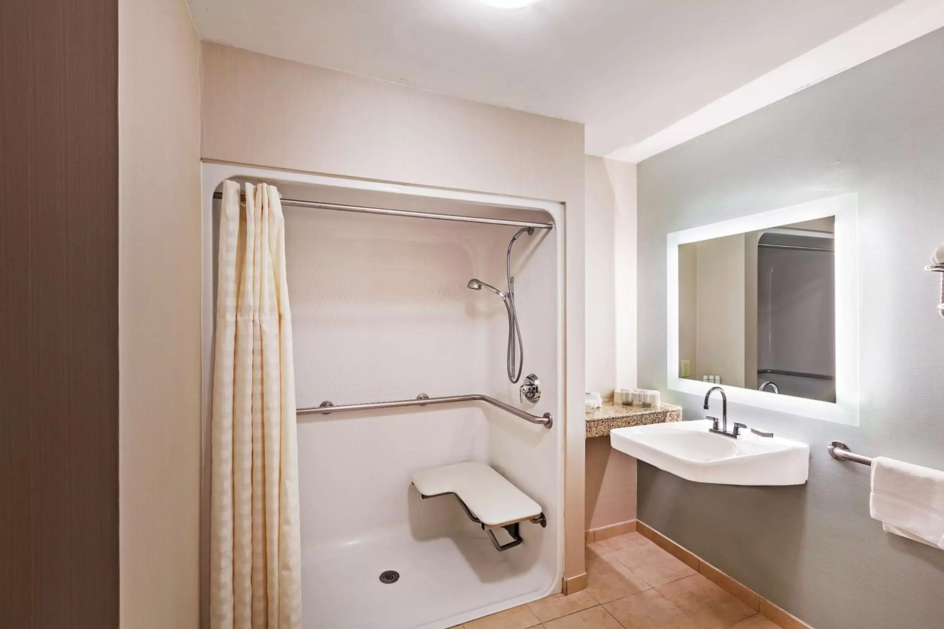 Bathroom in Homewood Suites by Hilton Brownsville