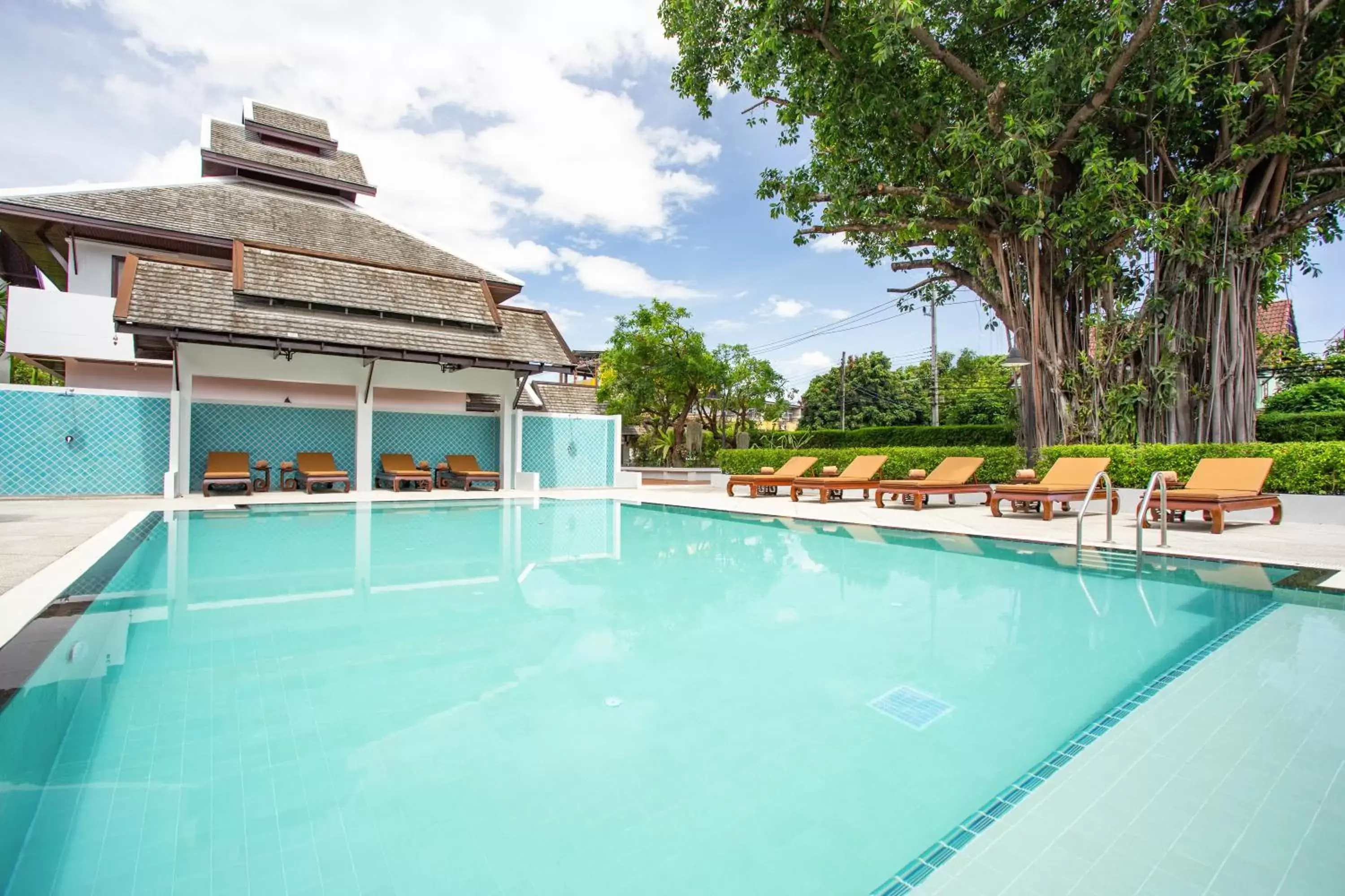 Pool view, Swimming Pool in Rimping Village