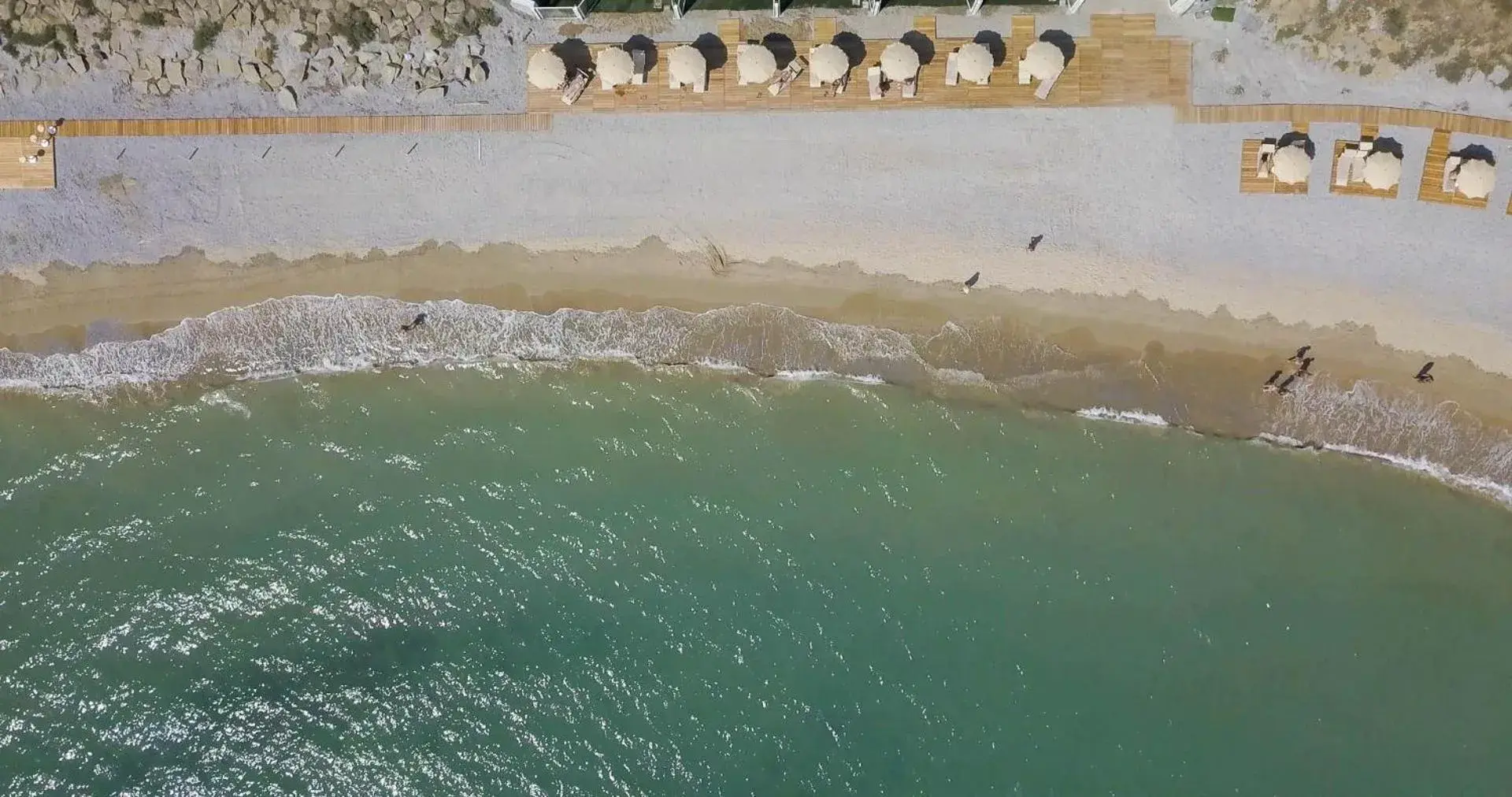 Beach, Bird's-eye View in The Sense Experience Resort