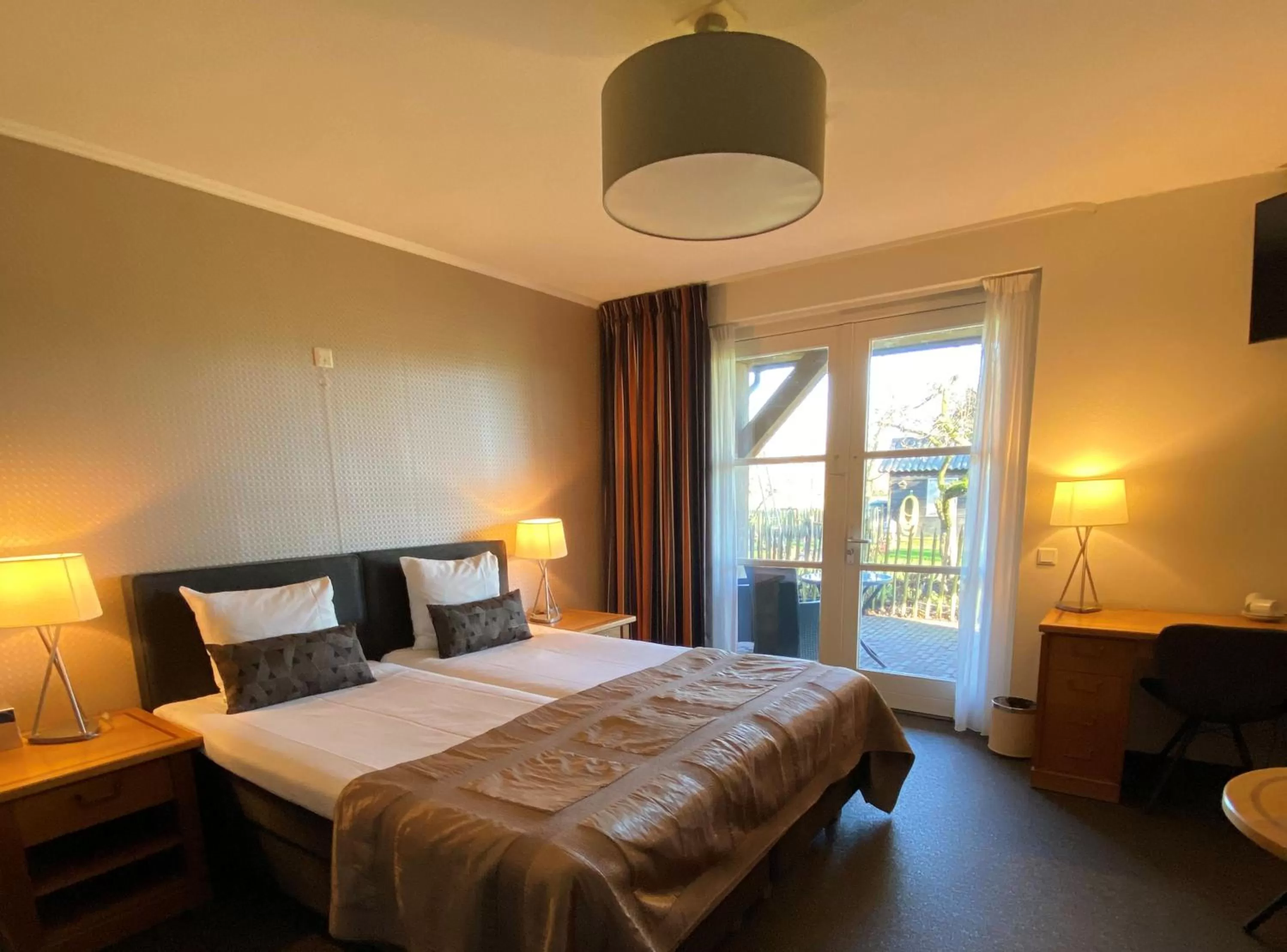 Bed in Hotel Hof van 's Gravenmoer