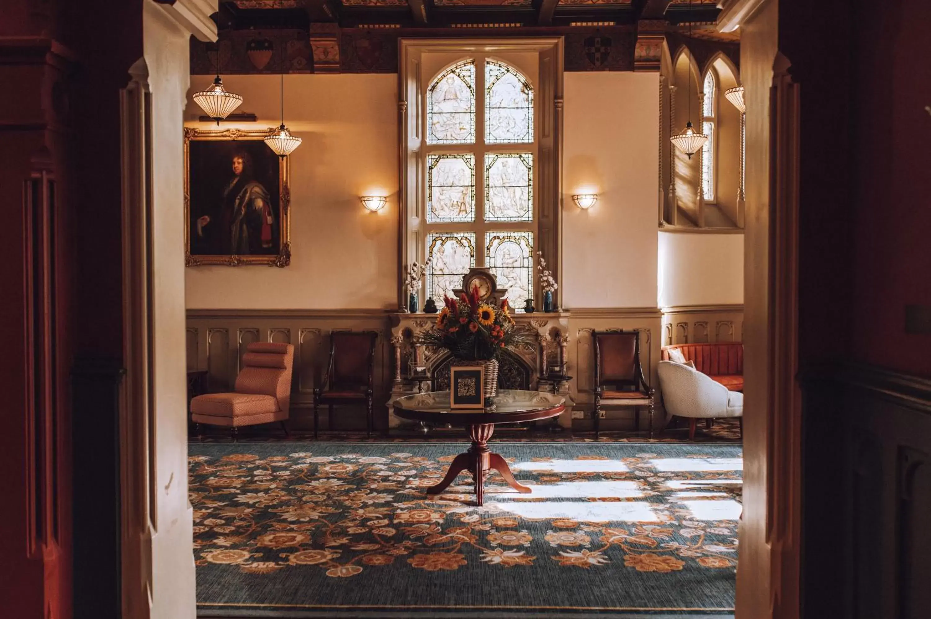 Seating area in The Elvetham Hotel