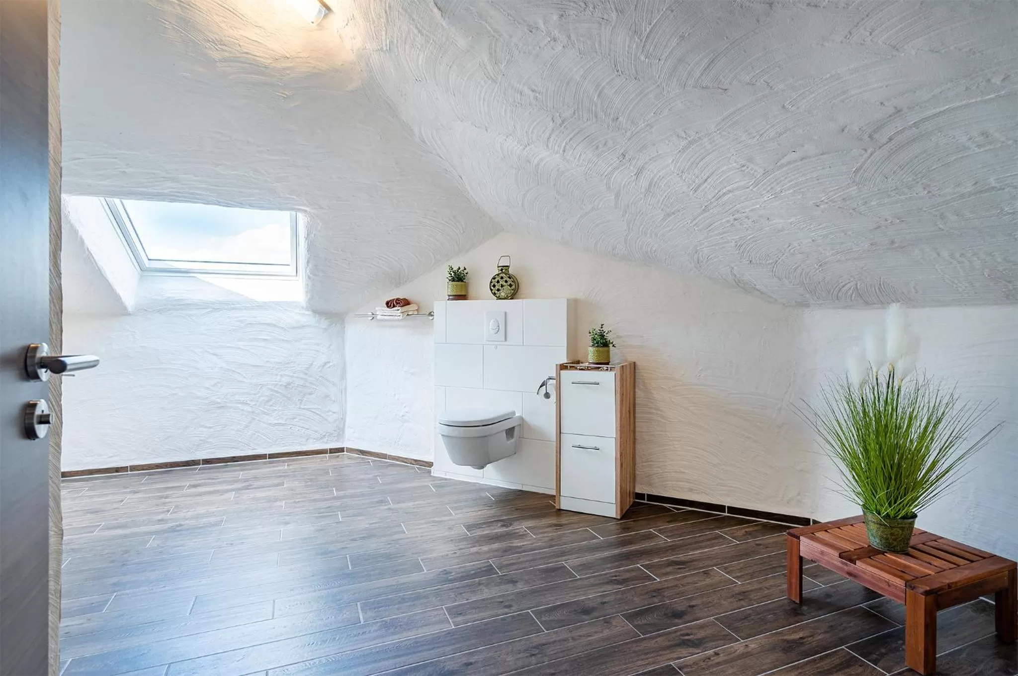 Toilet in Villa Moorstern am Badesee Tannenhausen