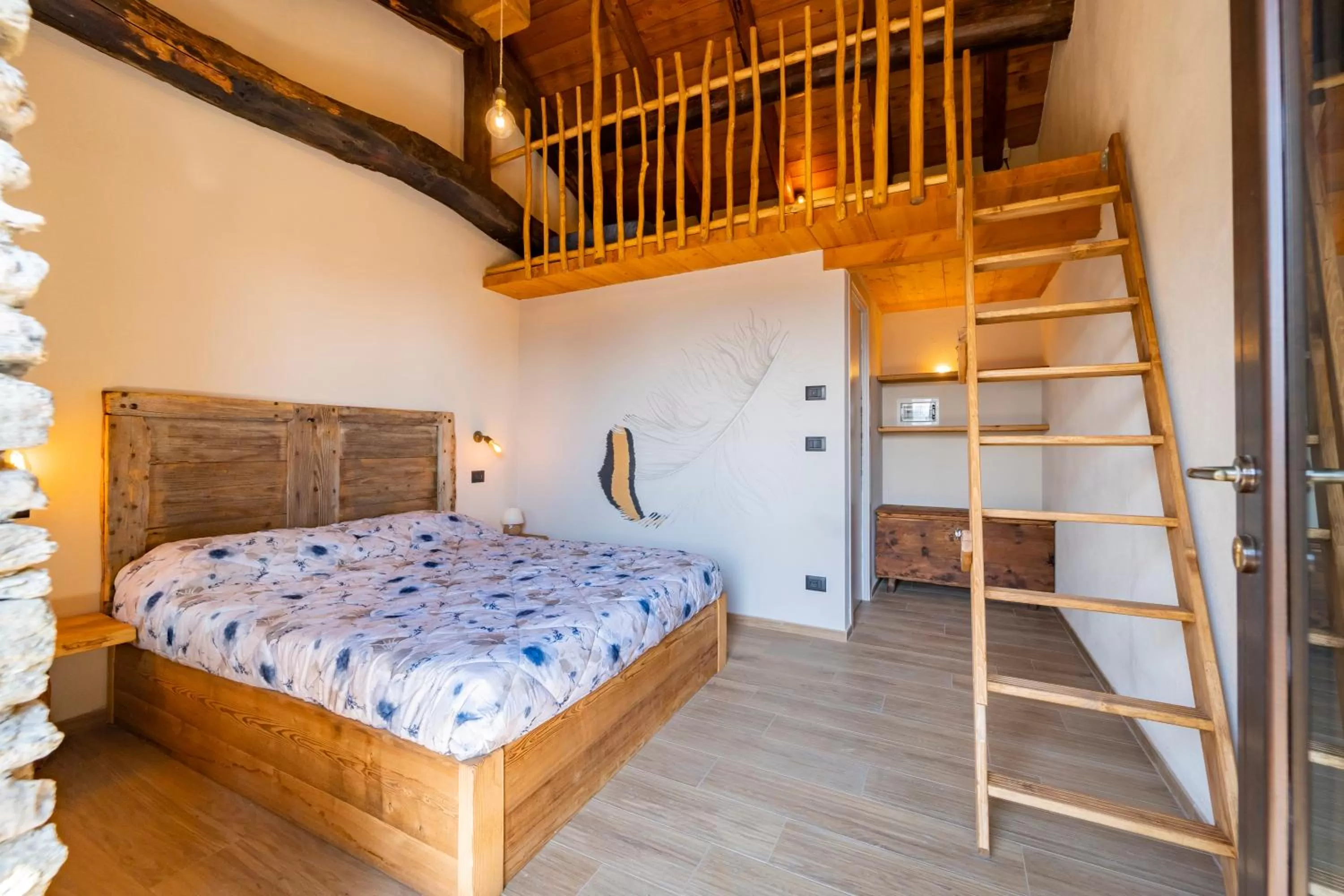 Bed in Country House Le Gaie Allegre