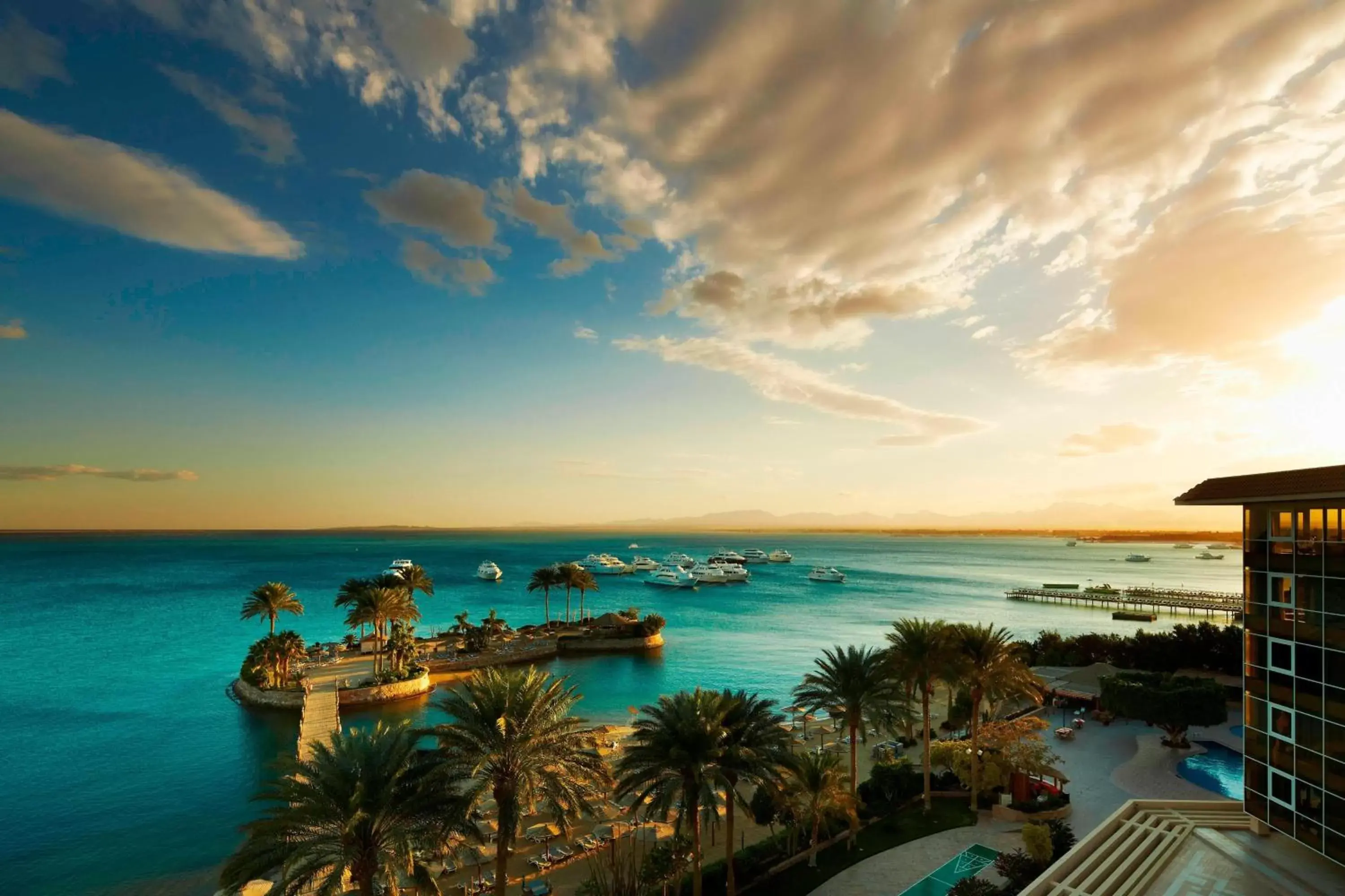 Property building in Hurghada Marriott Red Sea Beach Resort